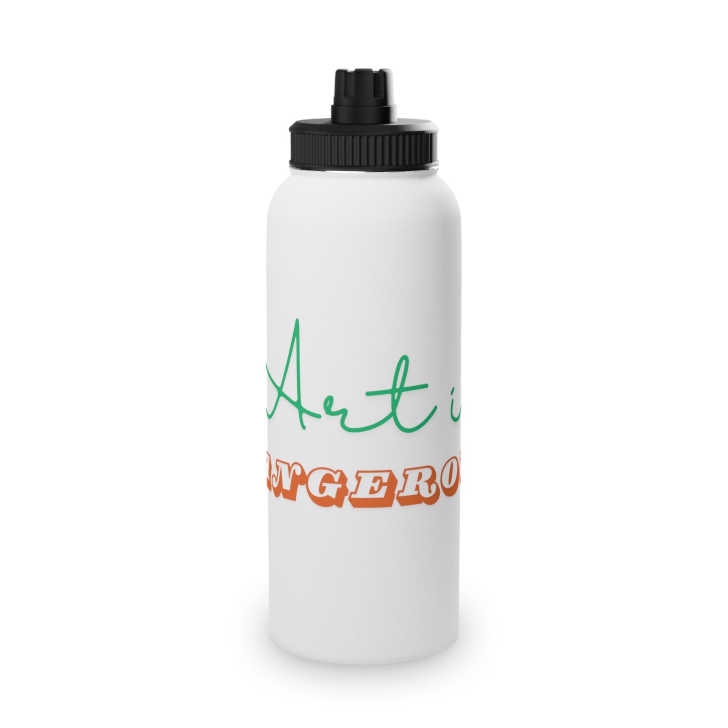 Make Art Steel Water Bottle, Standard Lid EU