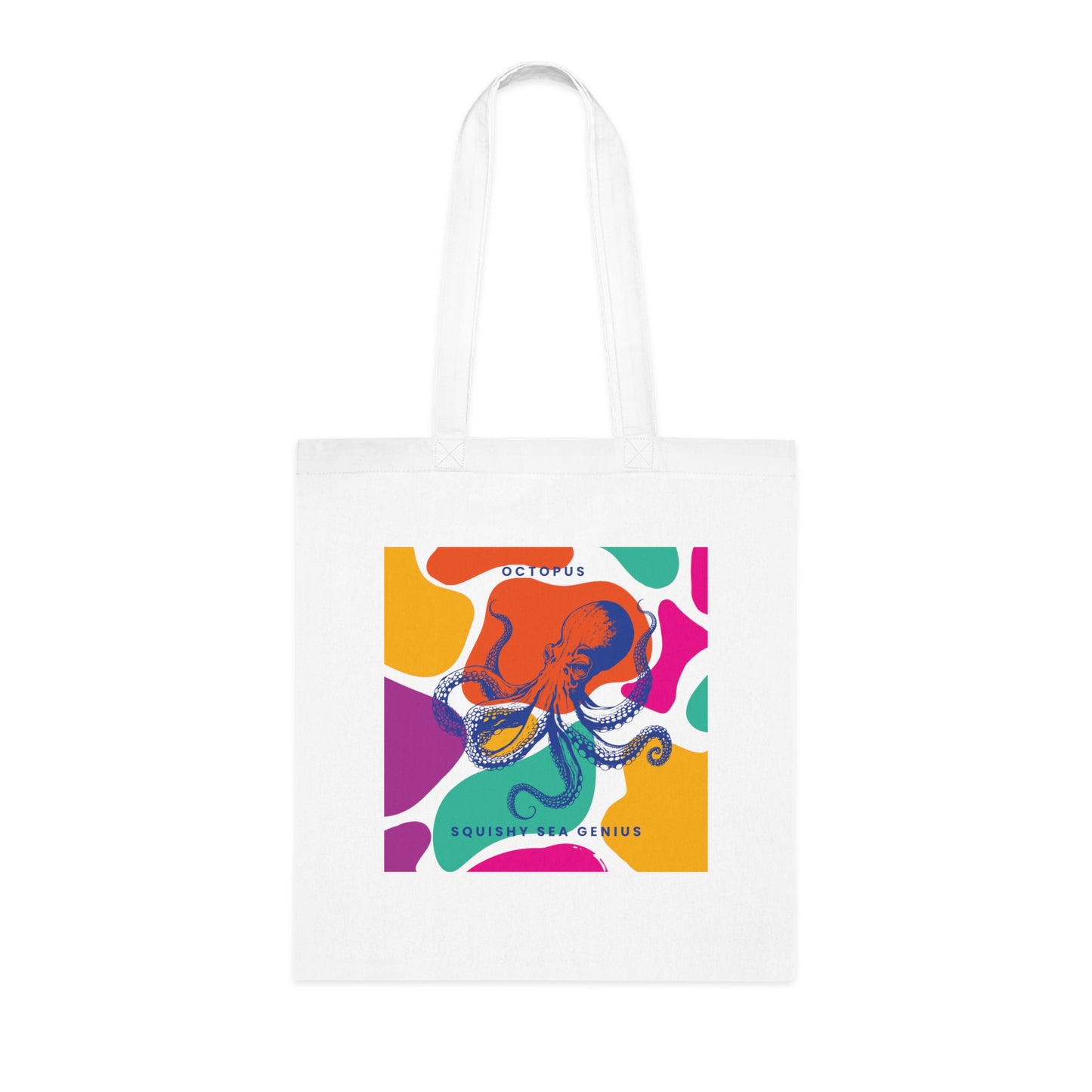 Squishy Sea Genius Octopus Tote Bag EU