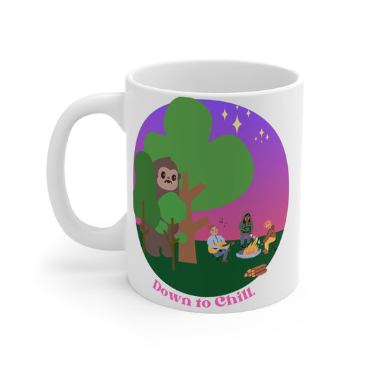 Down to Chill Bigfoot Mug 11oz