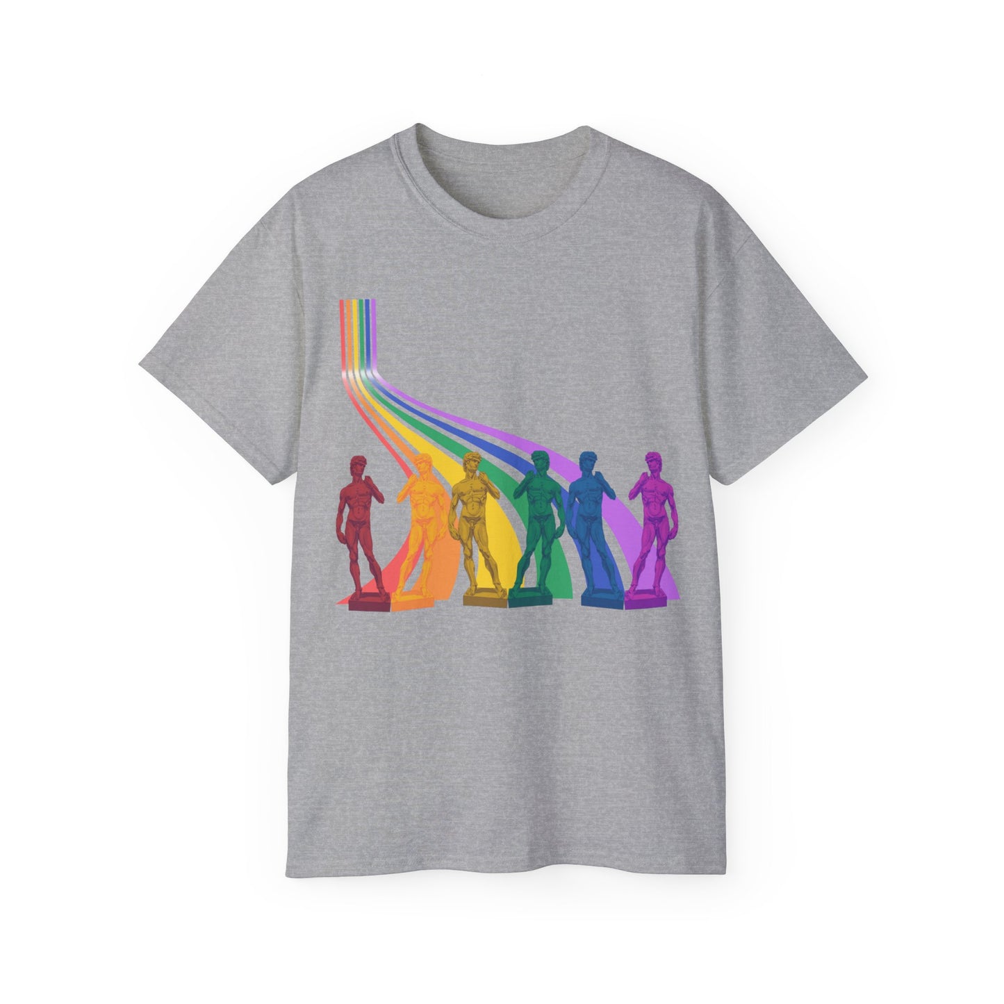 Camiseta unisex de algodón ultra fino Davey Pride de la UE