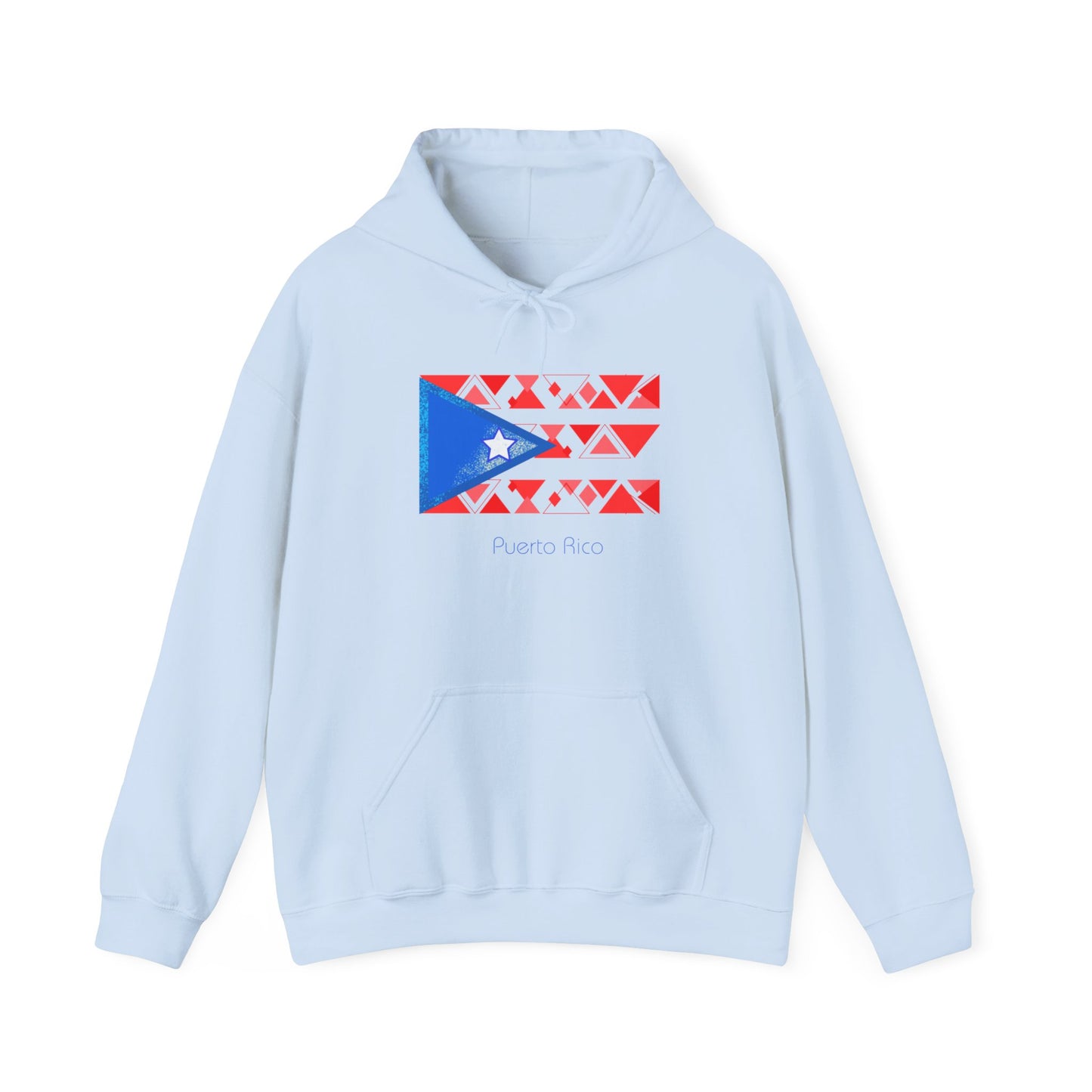 Sudadera unisex con capucha y mezcla pesada Modern Puerto Rico