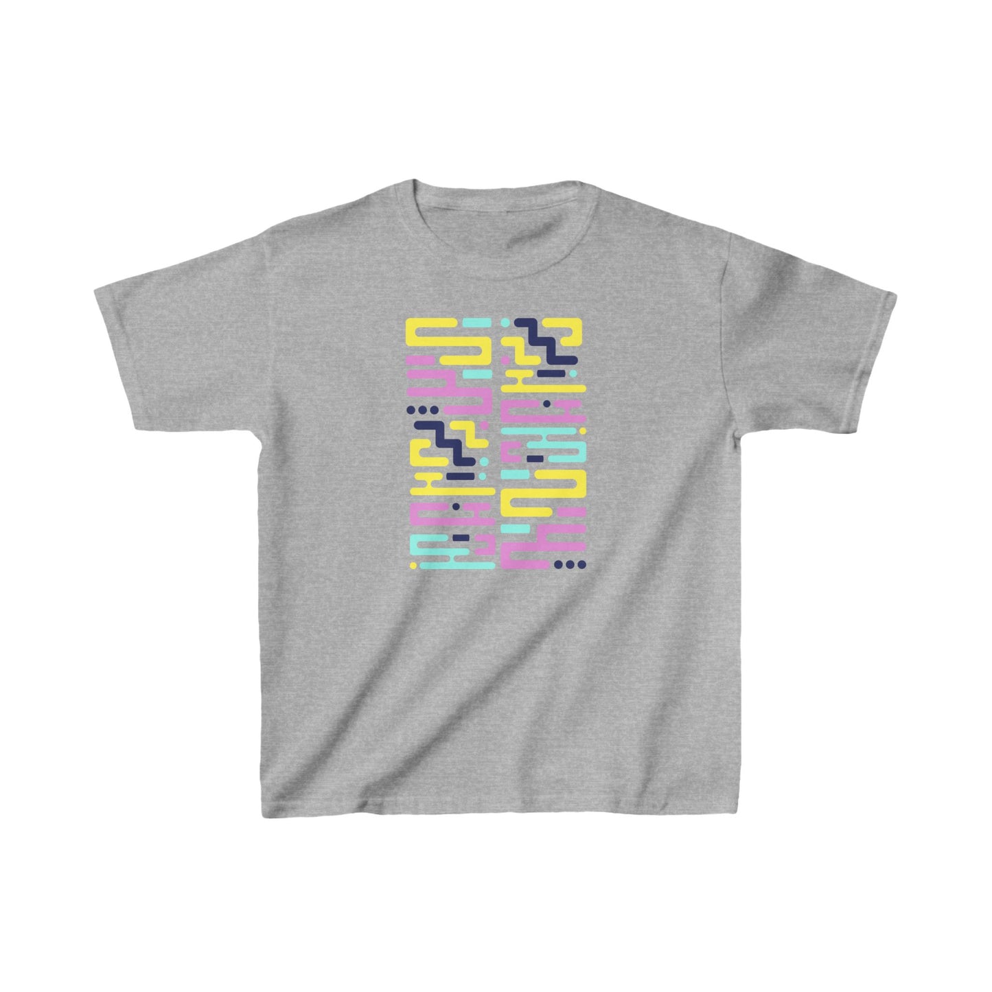 Waves in Code Kids Heavy Cotton™ Tee