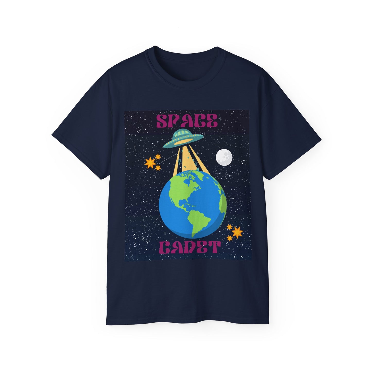 Camiseta unisex de algodón ultra fino Space Cadet de la UE 