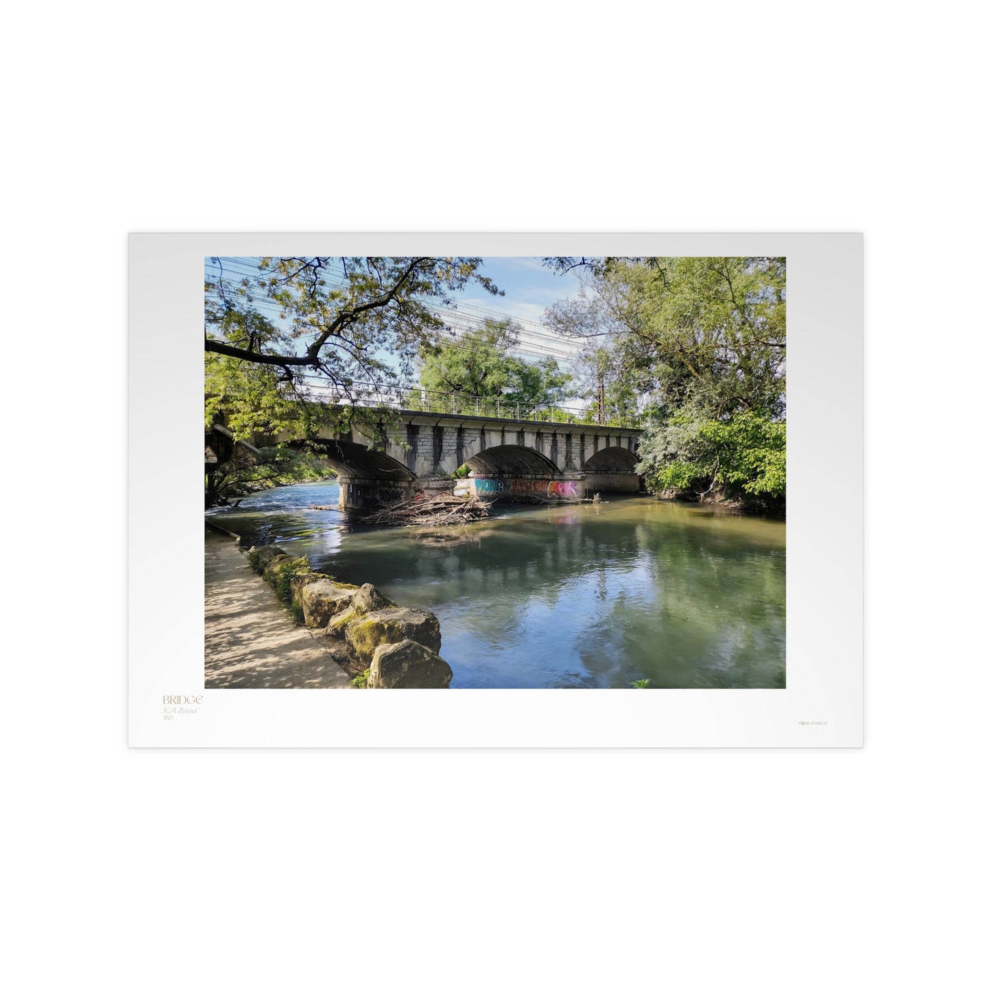 Bridge Matte Photograph Horizontal Posters EU