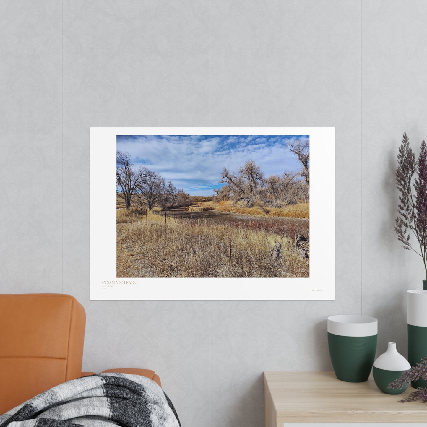 Colorado Prairie Matte Photograph Horizontal Posters EU