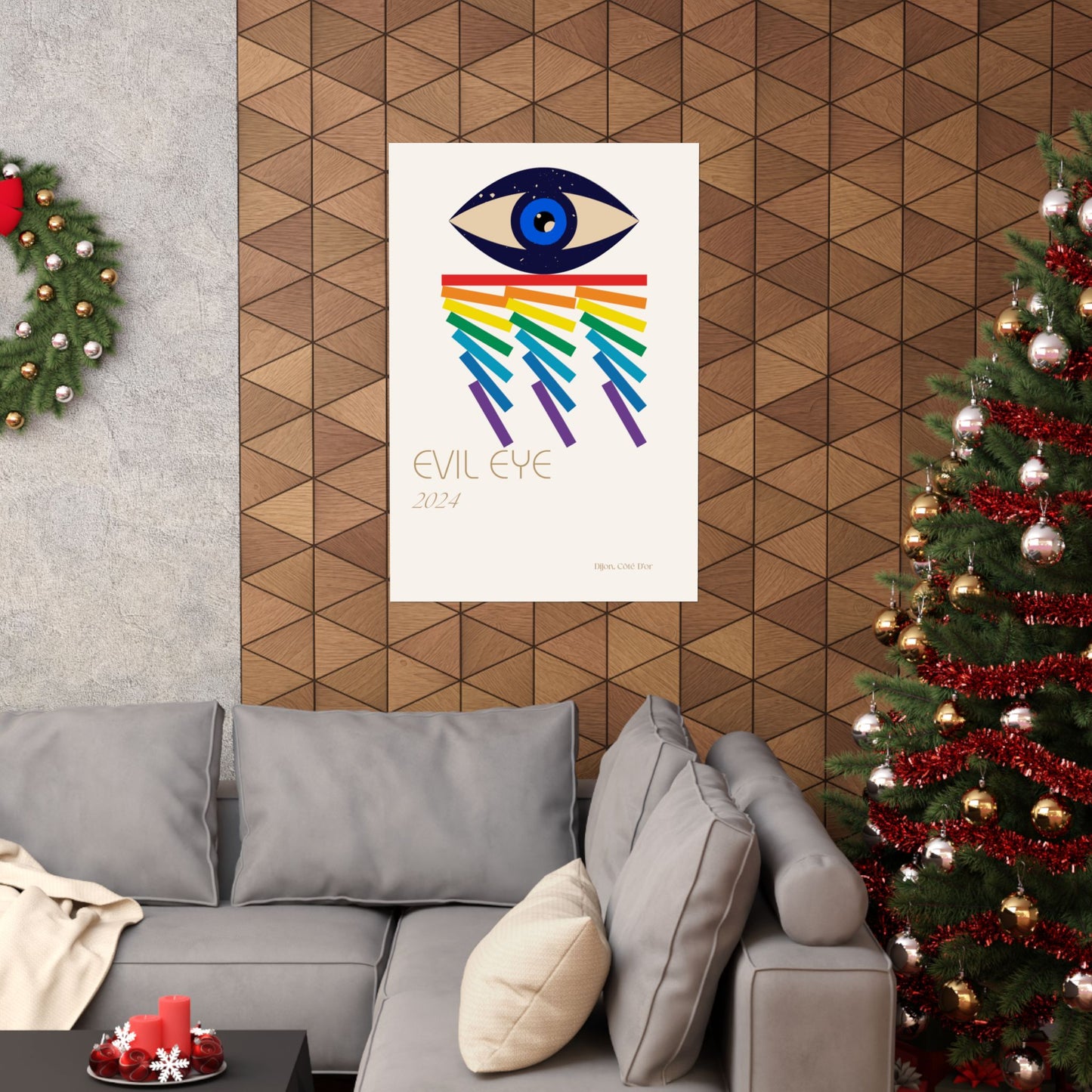 Evil Eye Vertical Posters