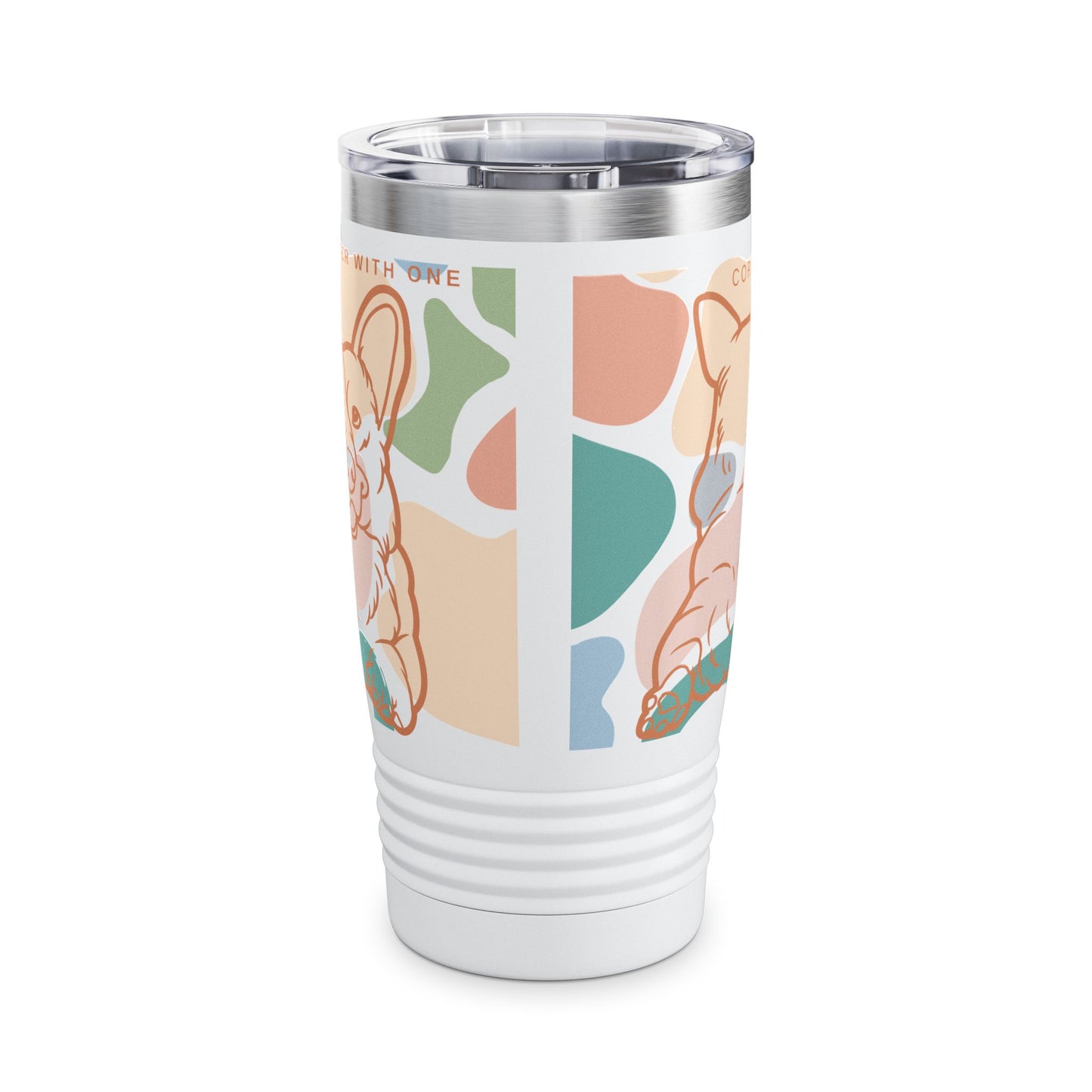 Cute Corgi Ringneck Tumbler, 20oz