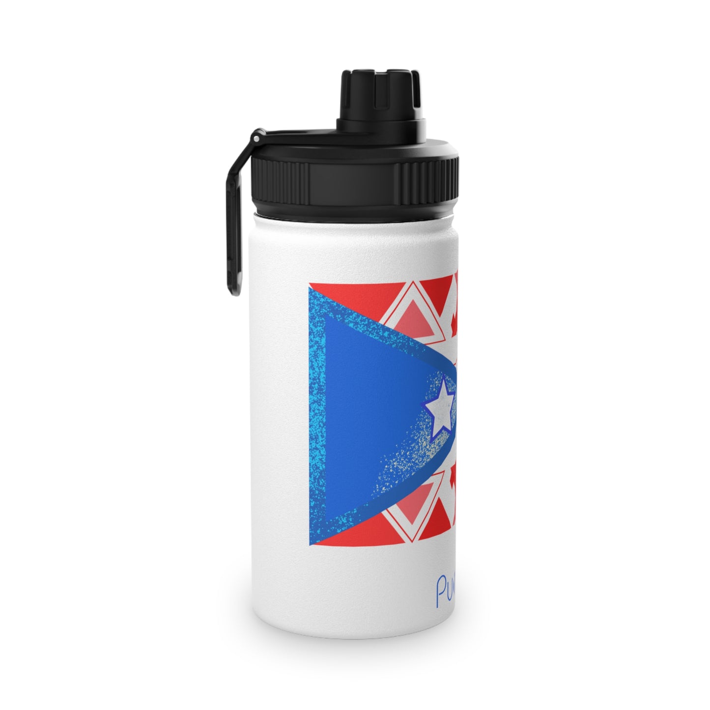 Modern Puerto Rico Stainless Steel Water Bottle, Standard Lid EU