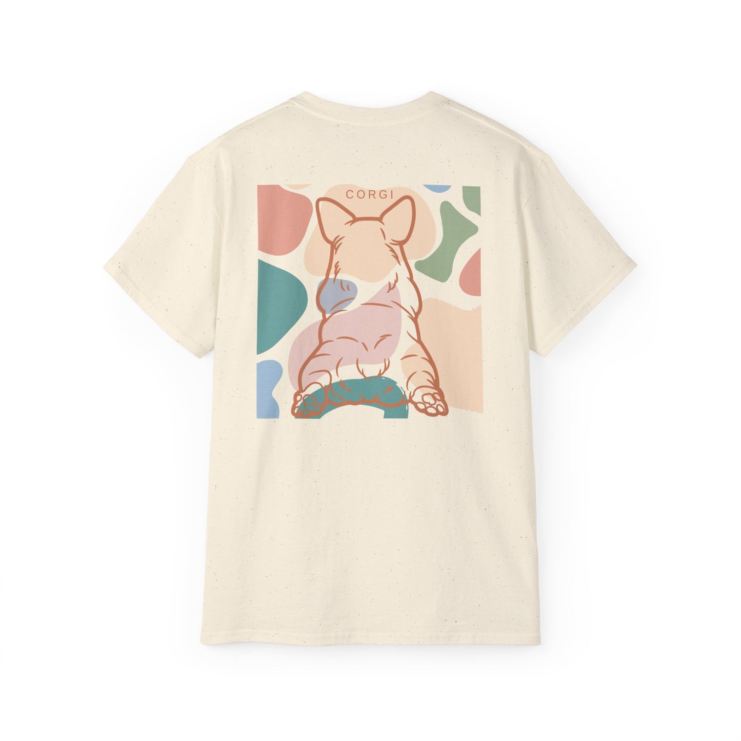 Cute Corgi Unisex Ultra Cotton Tee Two Sided