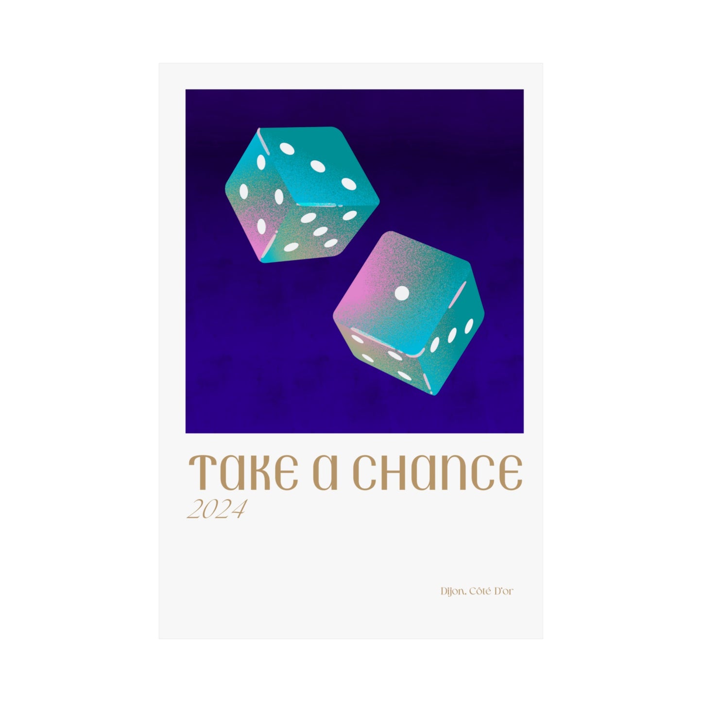 Take A Chance Vertical Posters