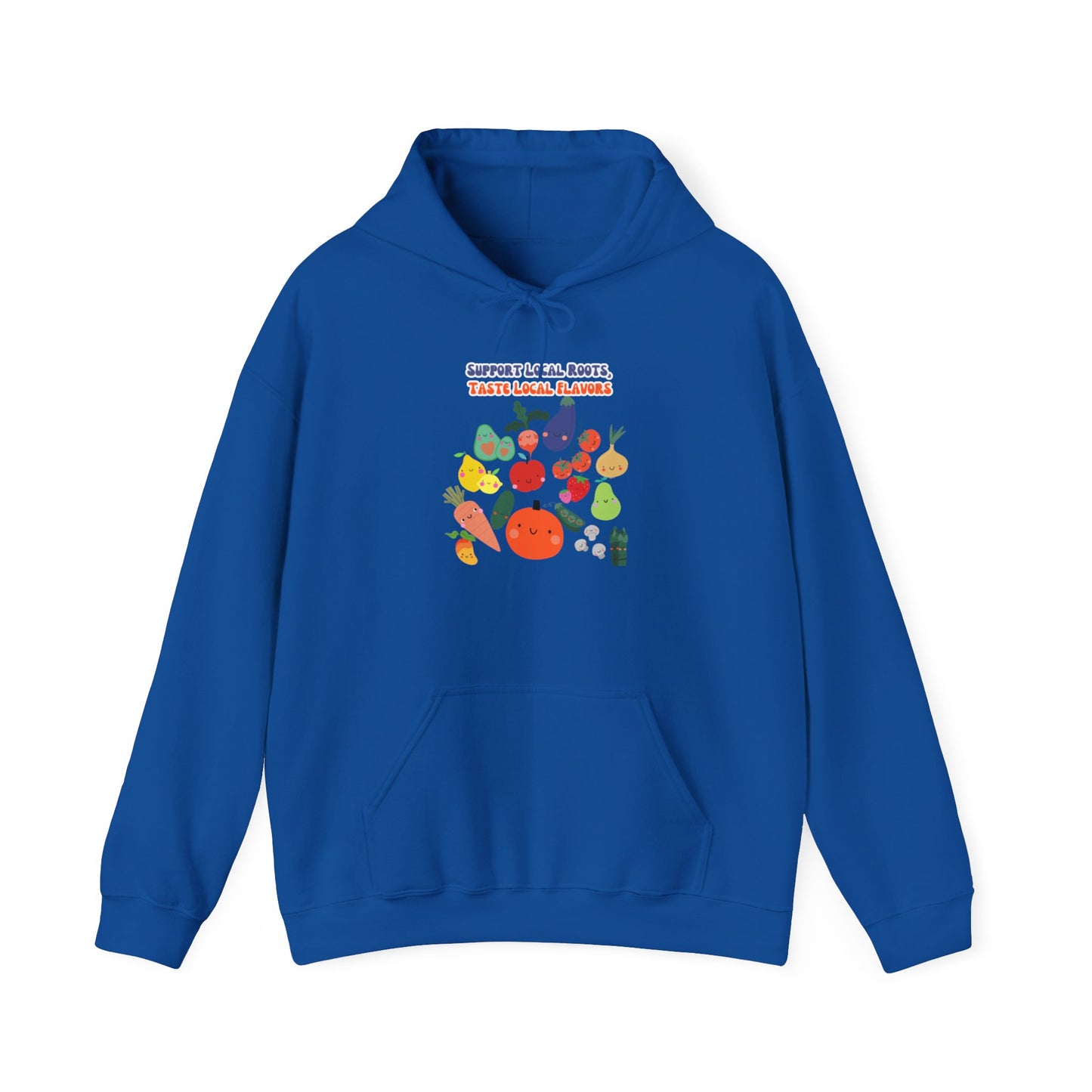 Local Roots, Local Flavors Unisex Heavy Blend™ Hooded Sweatshirt