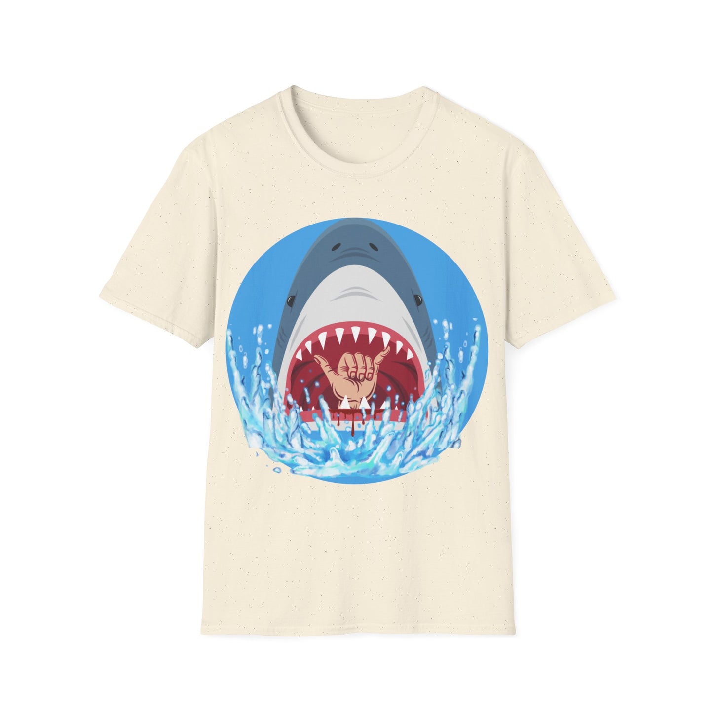 Surfin' Shark Unisex Softstyle T-Shirt