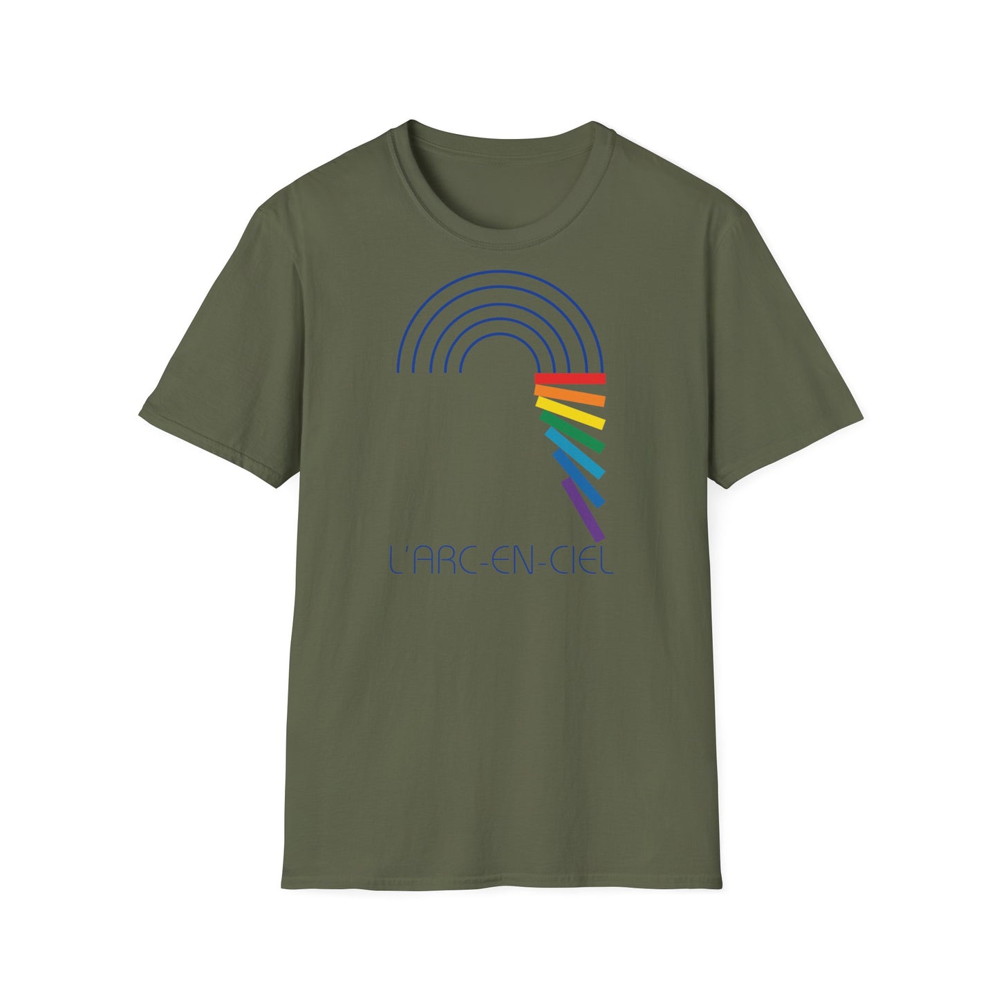 Camiseta Softstyle unisex L'Arc-en-ciel UE