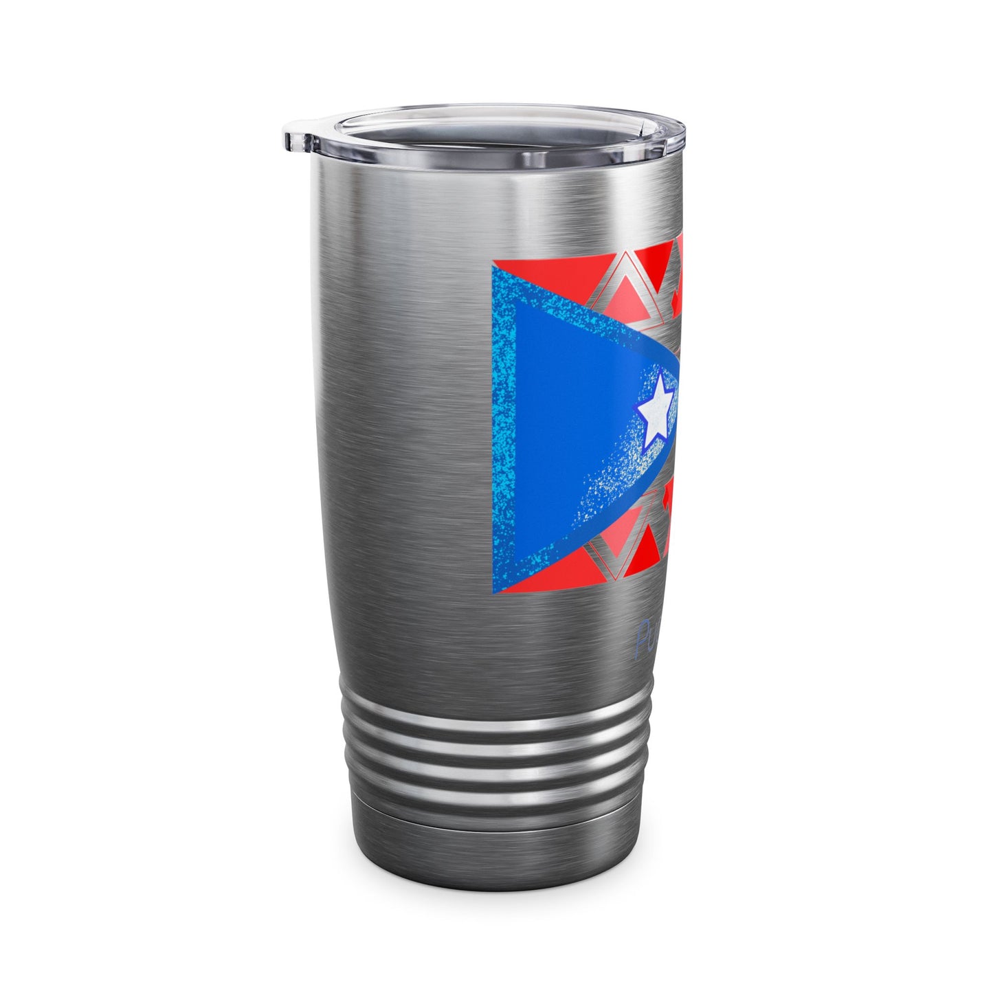 Modern Puerto Rico Ringneck Tumbler, 20oz