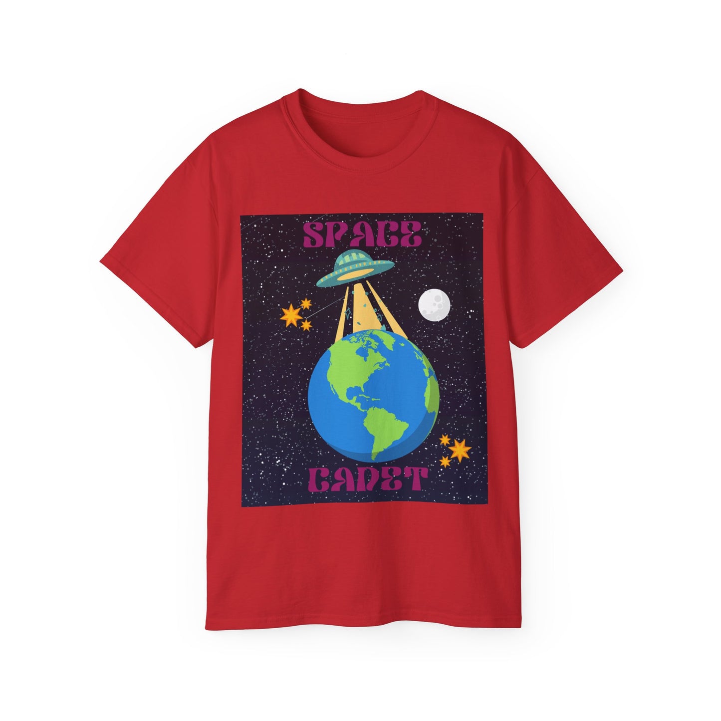 Camiseta unisex de algodón ultra fino Space Cadet de la UE 