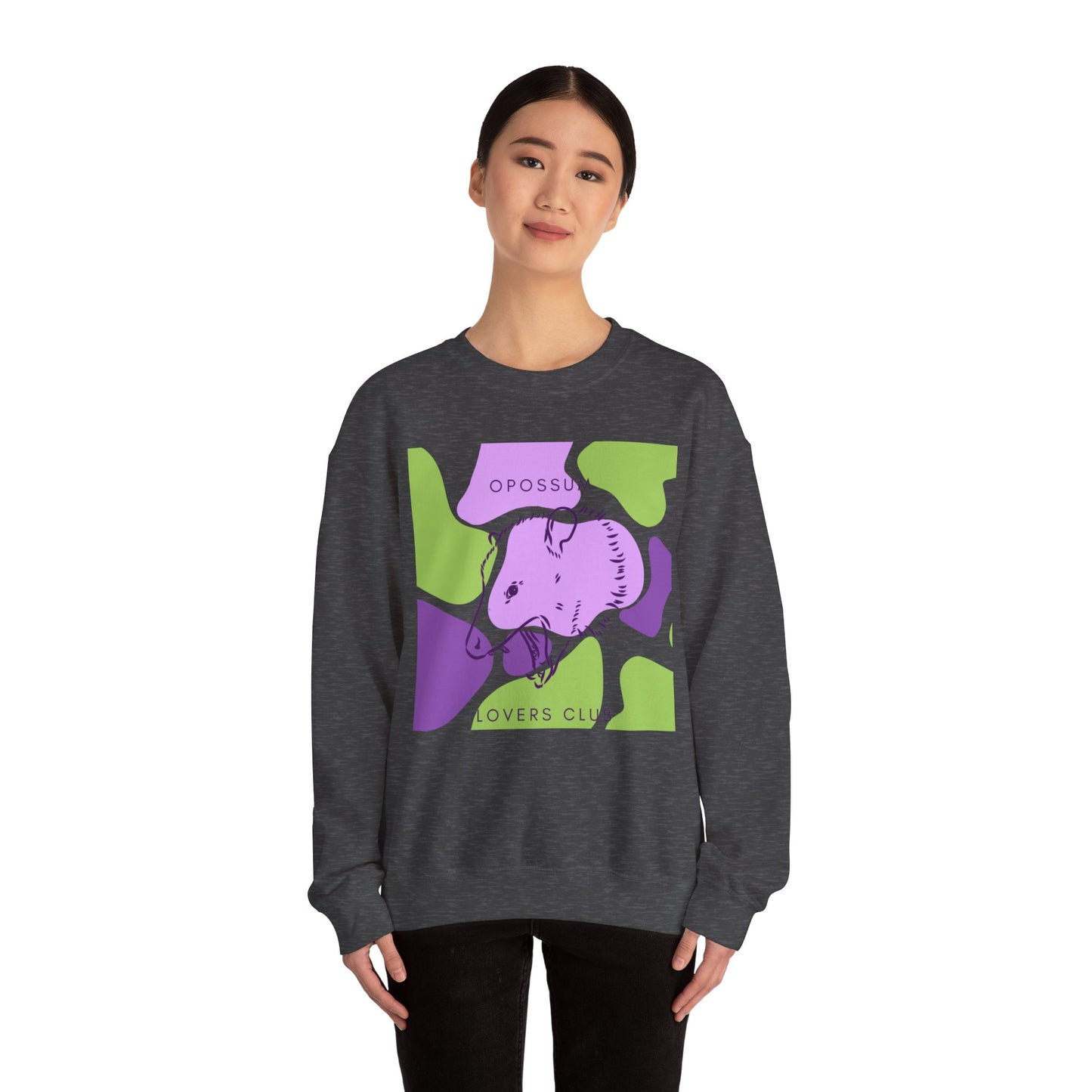 Opossum Lovers Club Unisex Heavy Blend™ Crewneck Sweatshirt