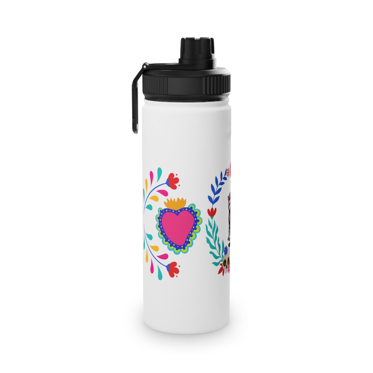 Dia de la Kittie Steel Water Bottle, Standard Lid EU