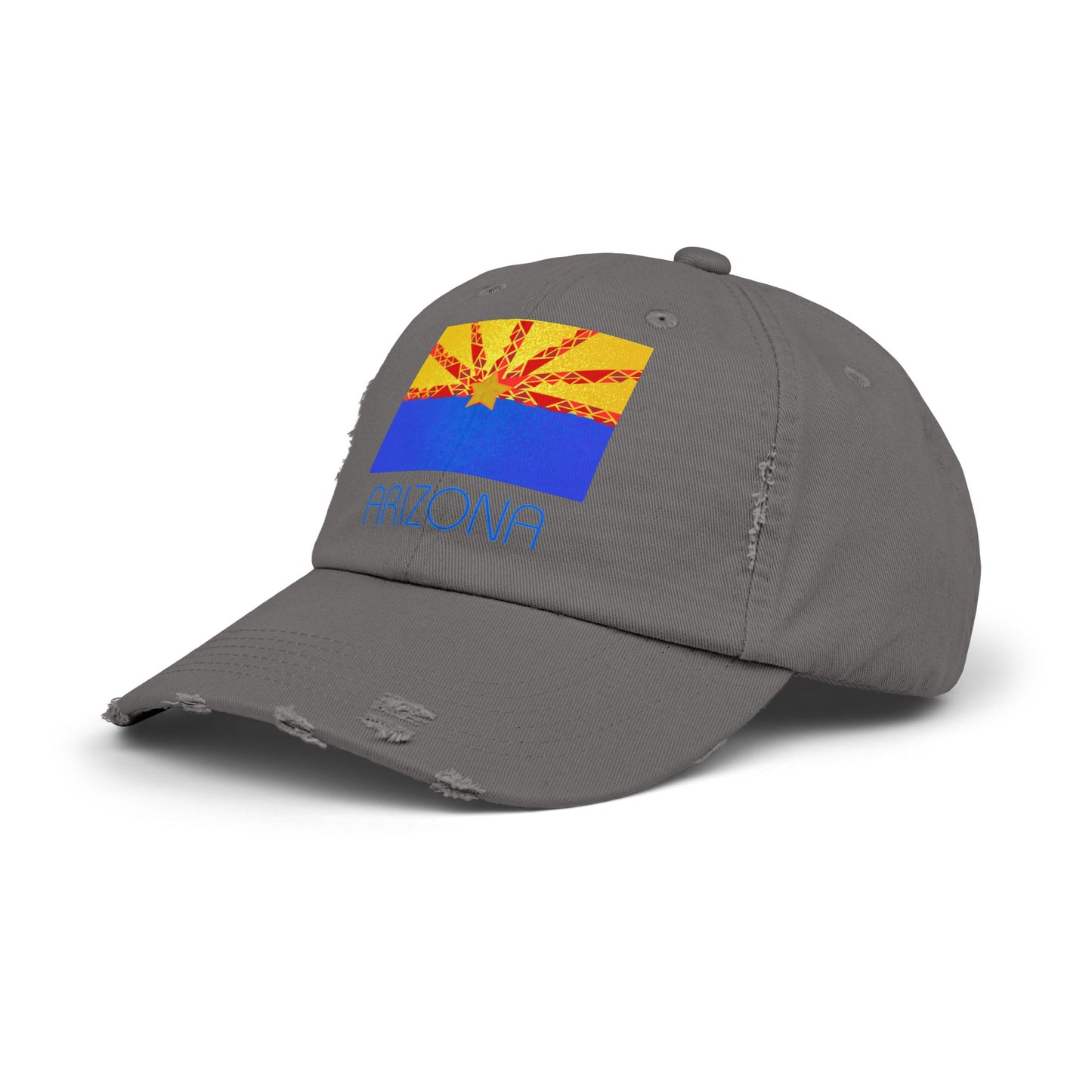 Modern Arizona Unisex Distressed Cap