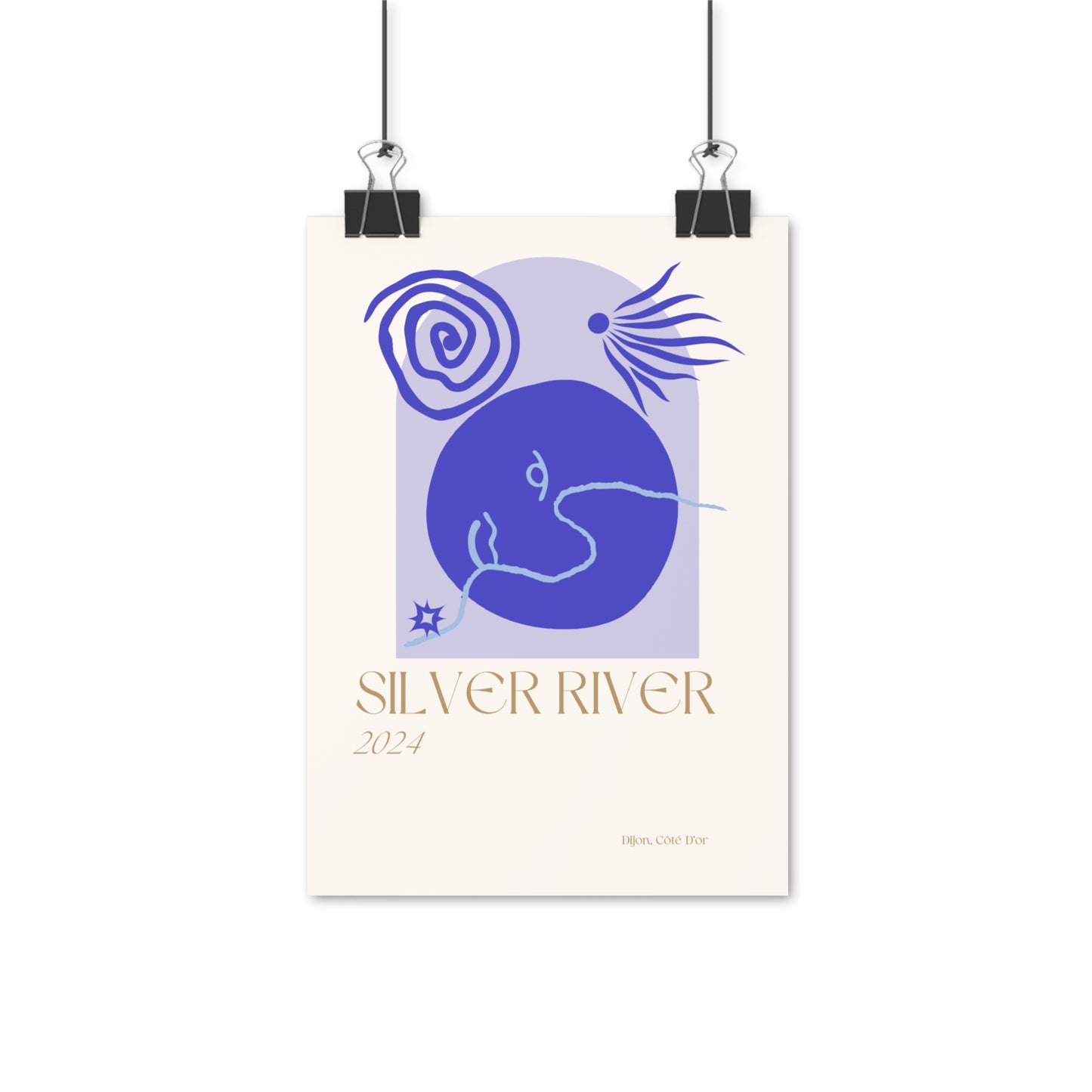 Silver River Vertical Posters EU