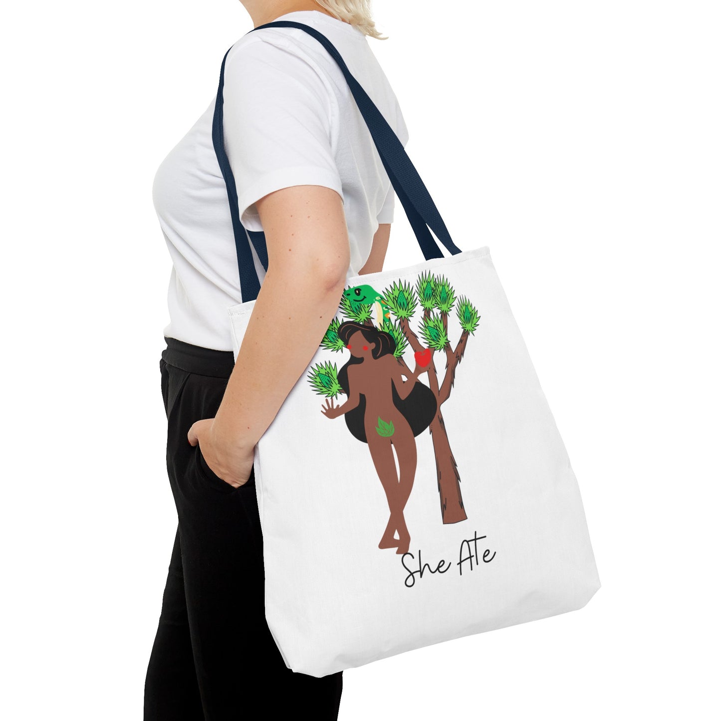 Eve She Ate Tote Bag