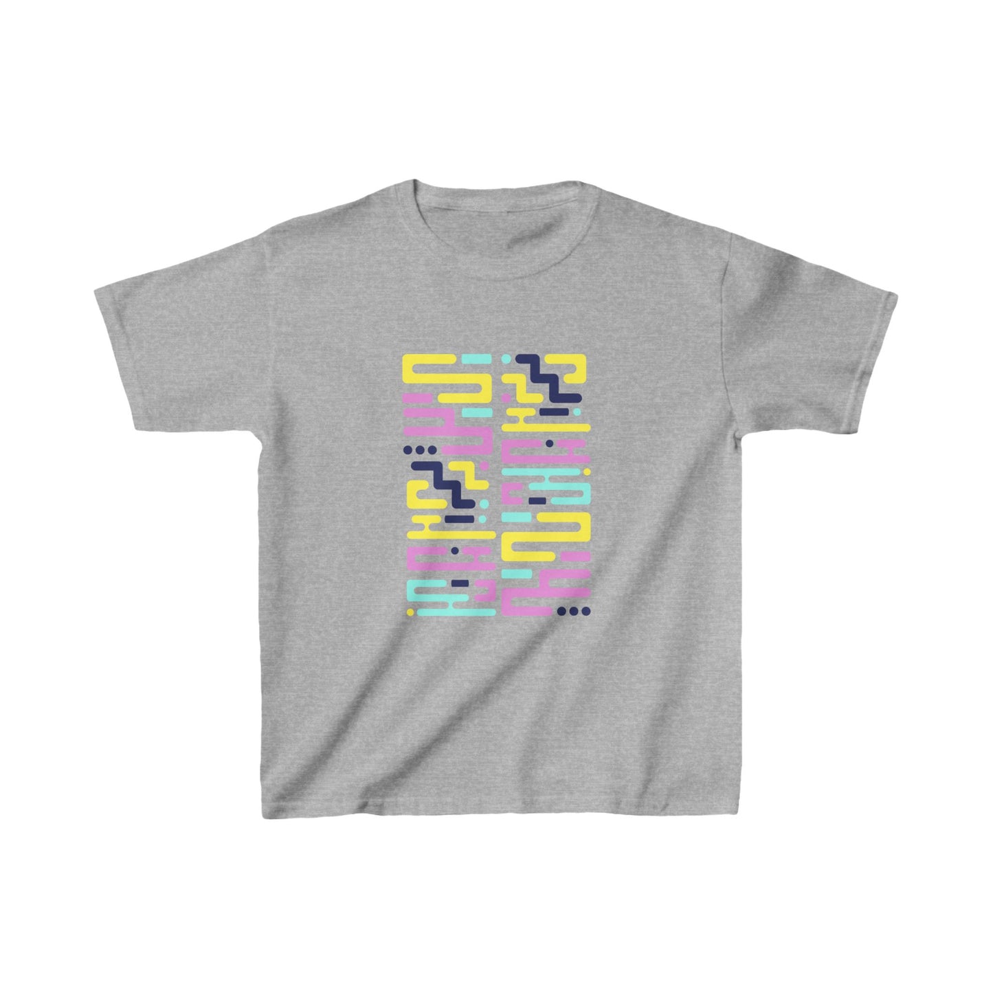 Waves in Code Kids Heavy Cotton™ Tee EU