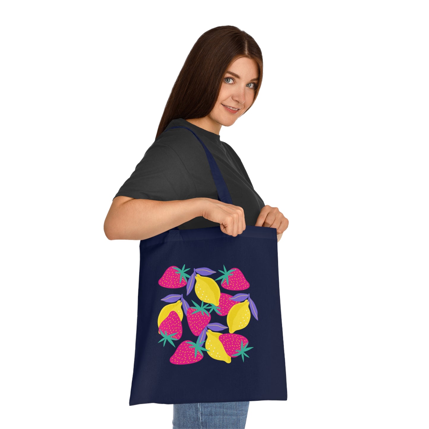 Lemons & Strawberries Tote Bag EU