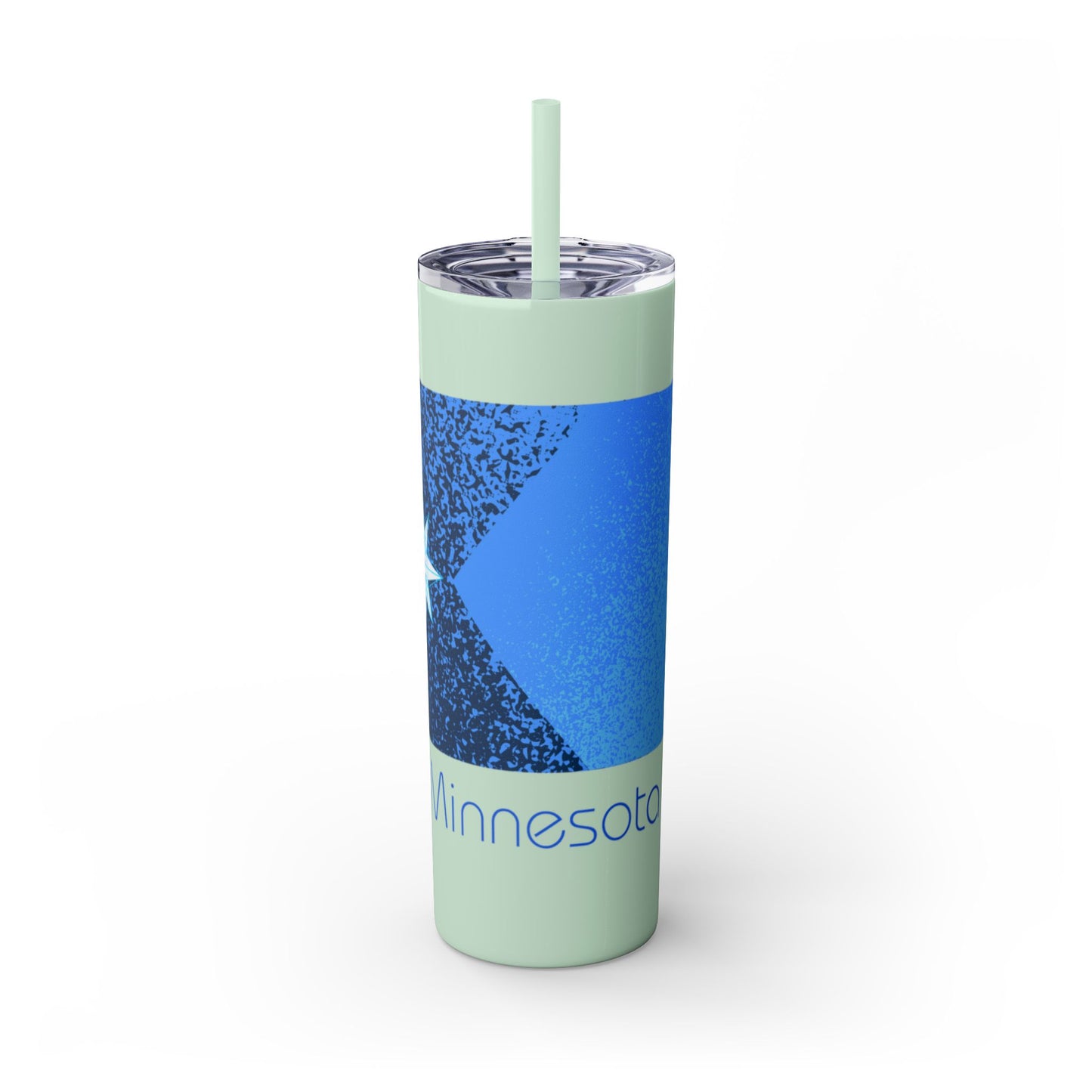 Modern Minnesota Tumbler with Straw, 20oz