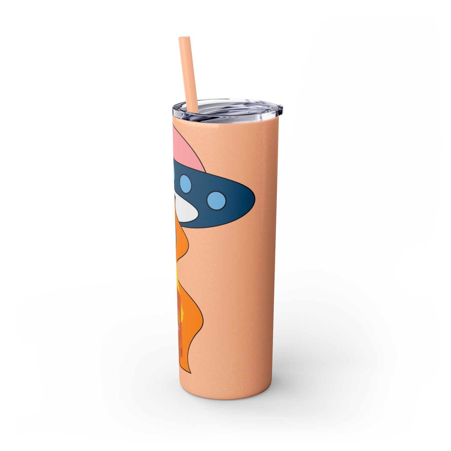 Bikini Abduction Tumbler with Straw, 20oz