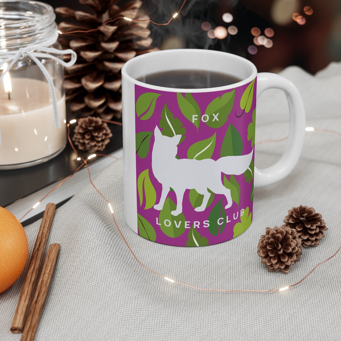 Fox Lovers Club Mug 11oz