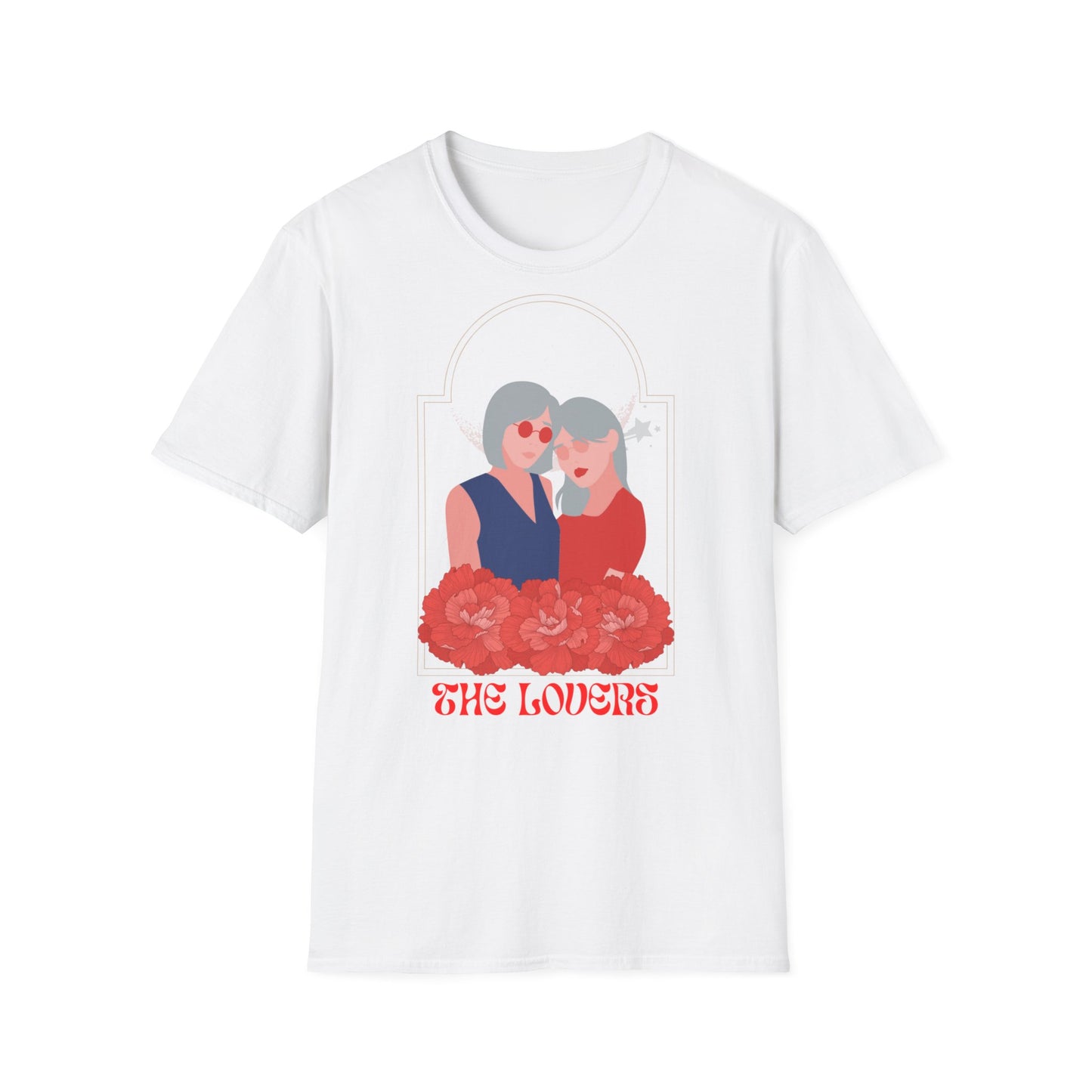 Camiseta unisex de estilo suave The Lovers EU