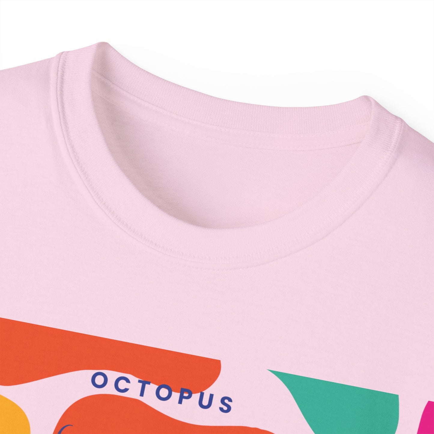 Camiseta unisex de algodón ultra suave con diseño de pulpo Squishy Sea Genius de la UE 