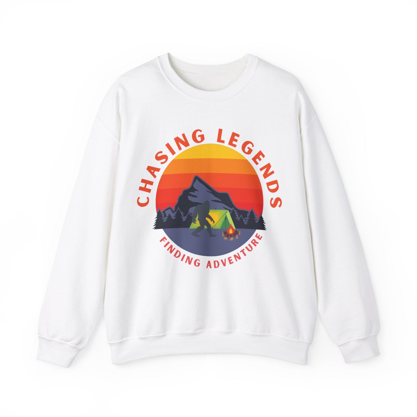 Bigfoot Adventure: Chasing Legends Unisex Heavy Blend™ Crewneck Sweatshirt EU