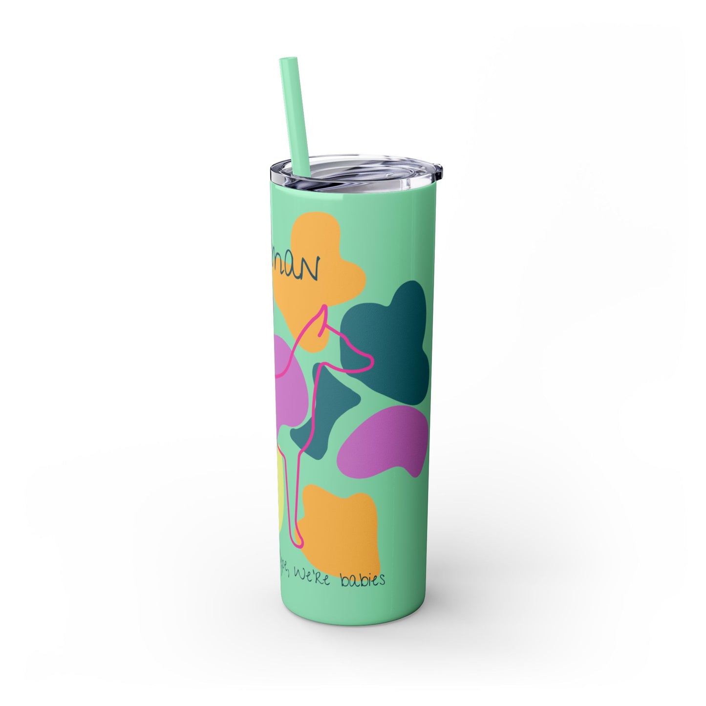 Doberman Tumbler with Straw, 20oz