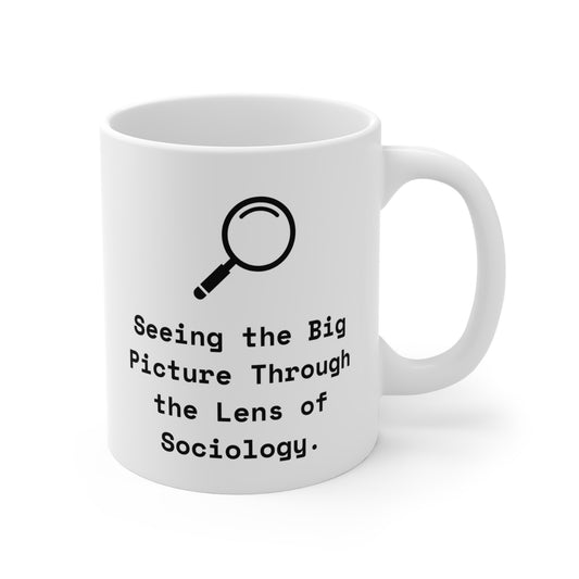 Sociology Social Lens Mug 11oz