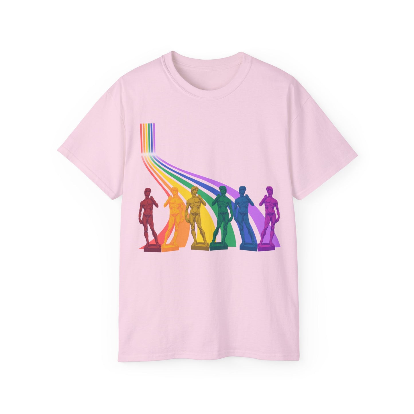 Camiseta unisex de algodón ultra fino Davey Pride de la UE