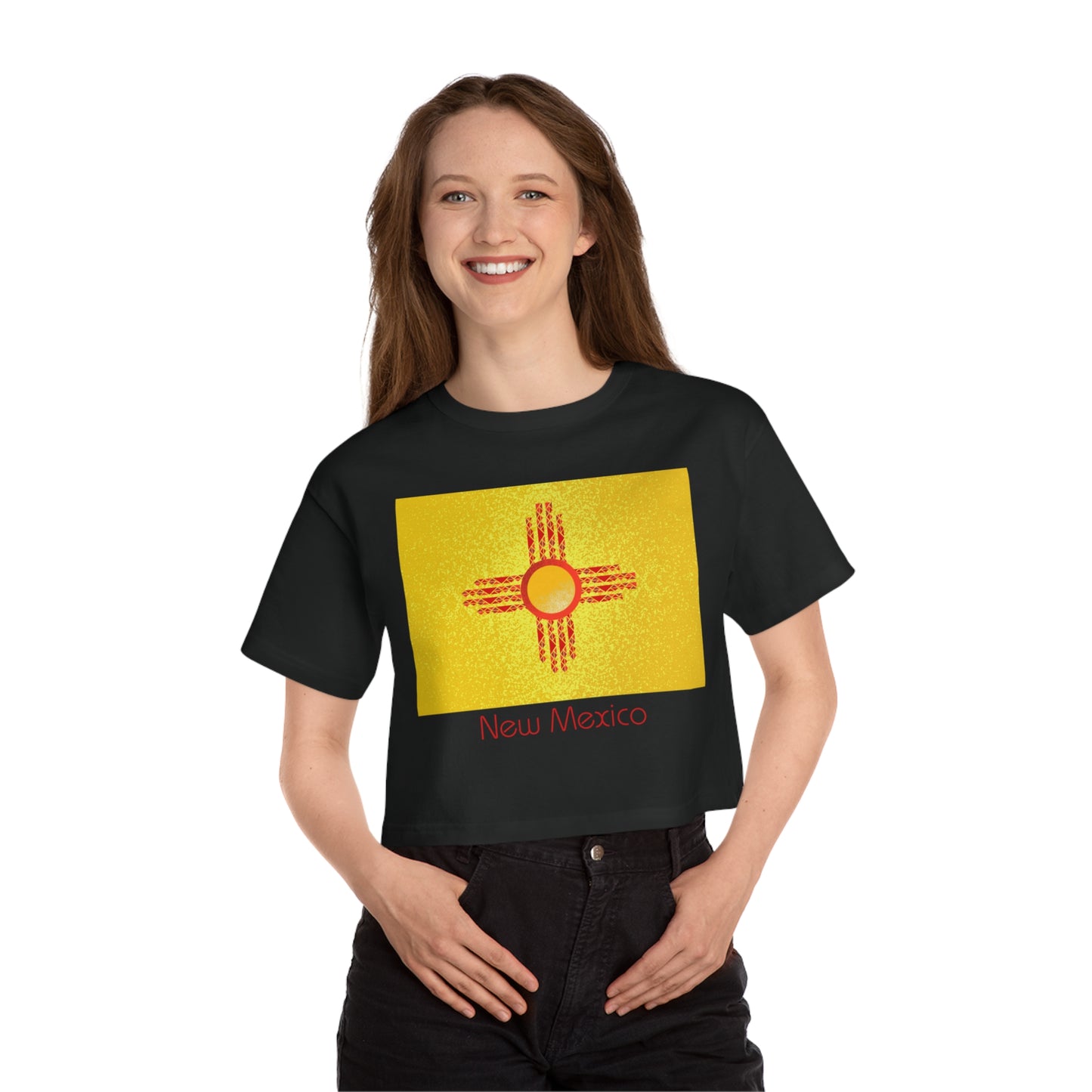 Modern New Mexico Champion Women's Heritage Cropped T-Shirt