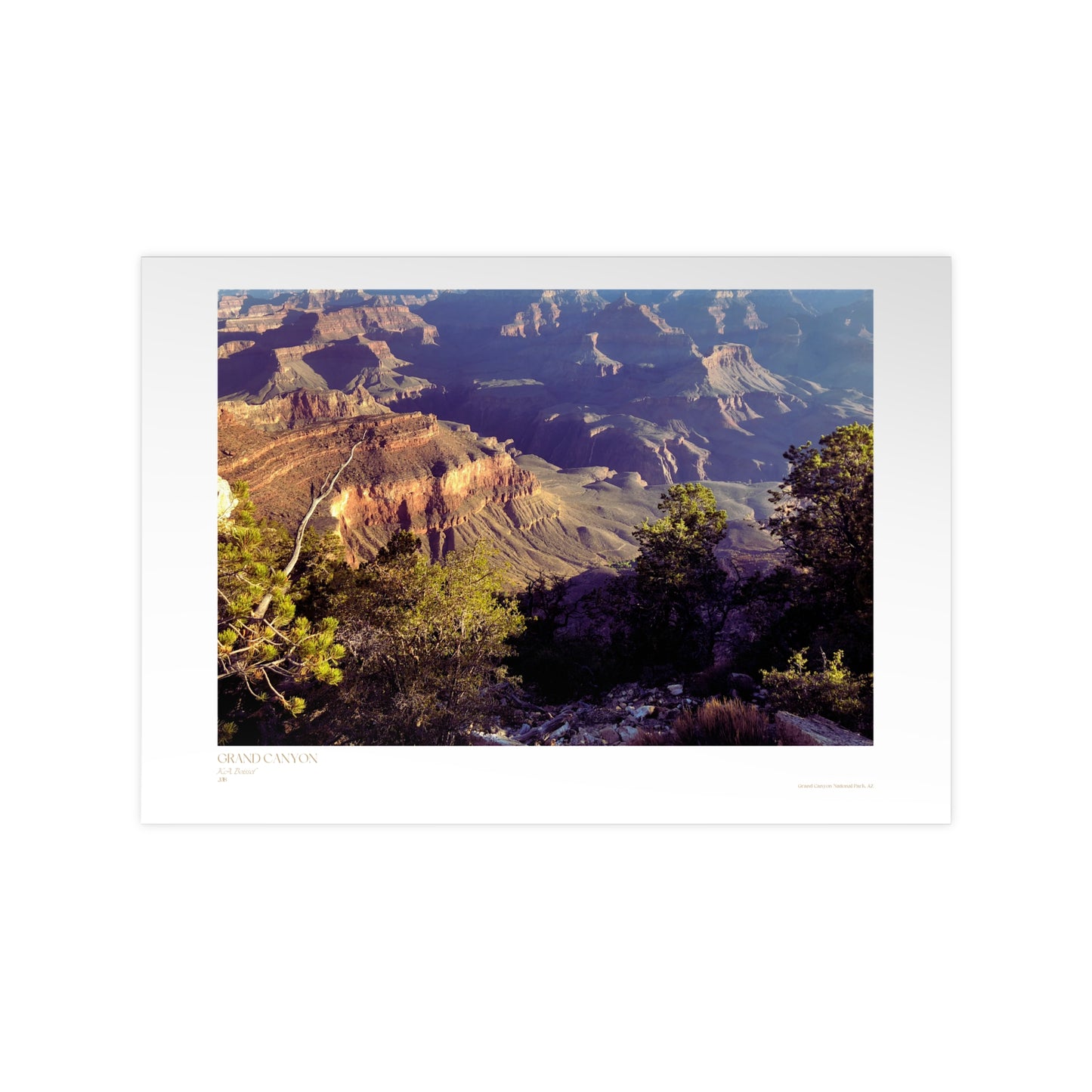 Grand Canyon Two Matte Photograph Horizontal Posters EU