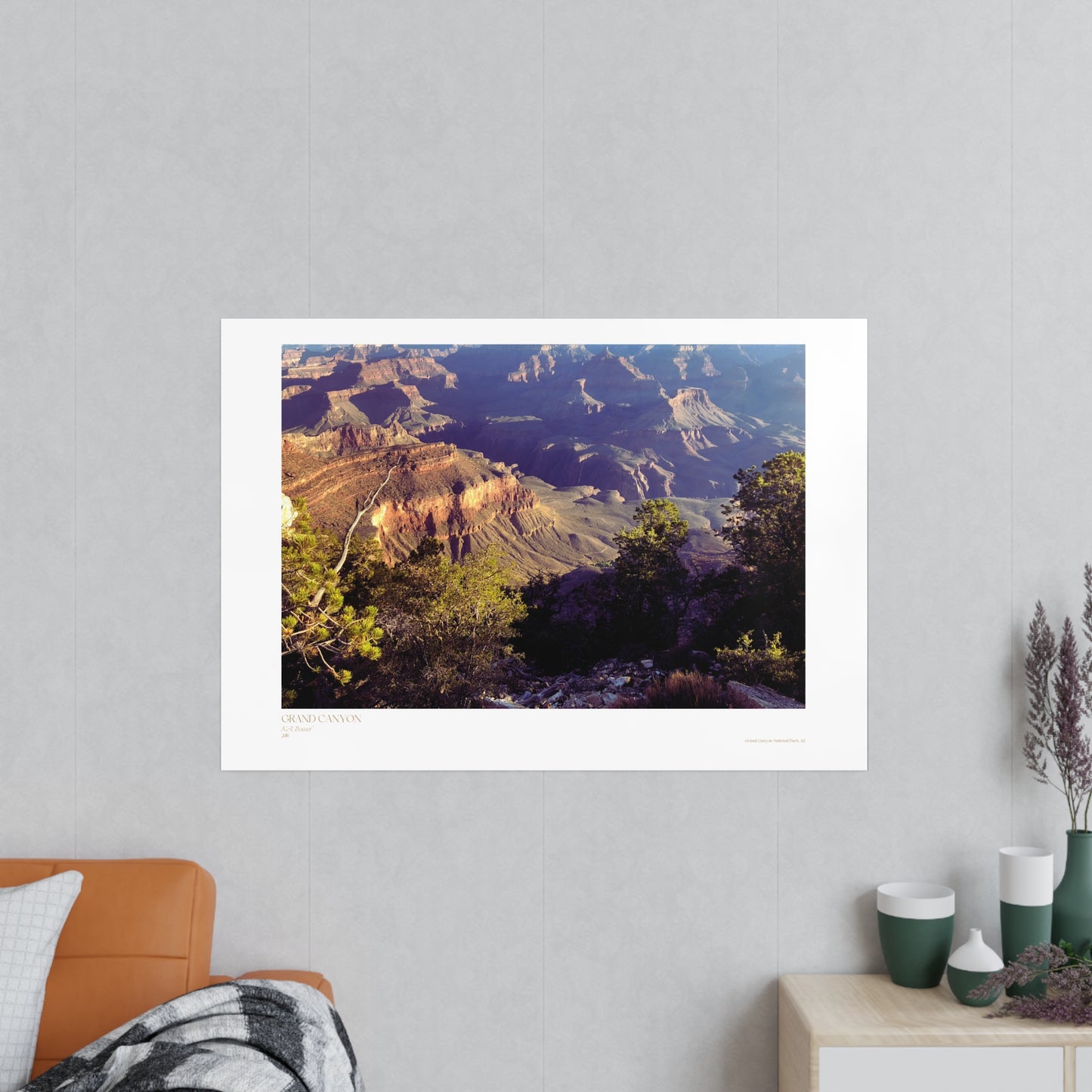 Grand Canyon Two Matte Photograph Horizontal Posters EU