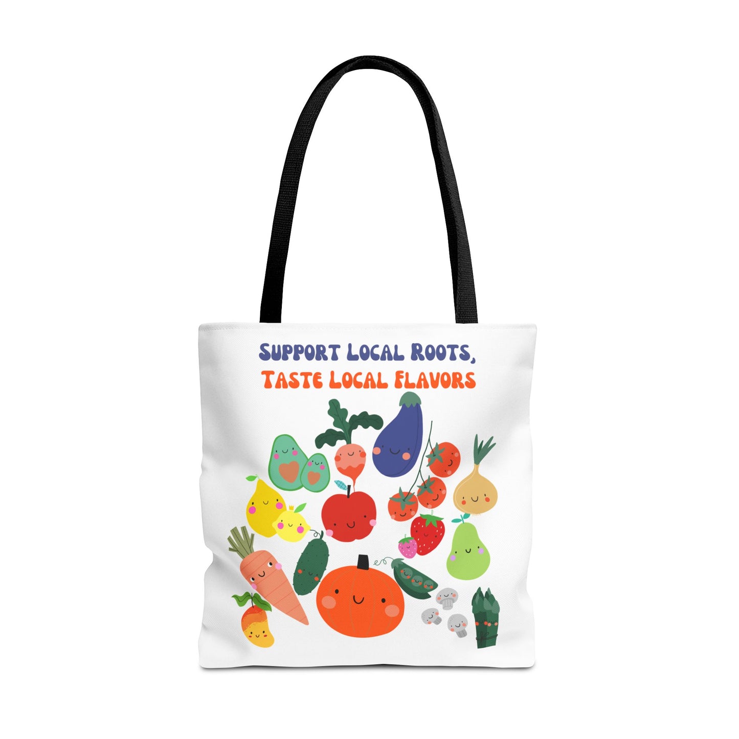 Local Roots, Local Flavors Tote Bag