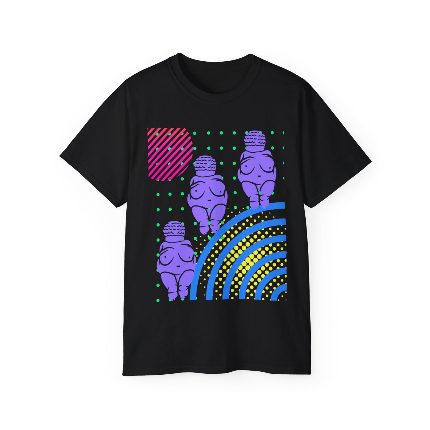 Camiseta unisex de algodón ultrafino Neon Goddess de la UE