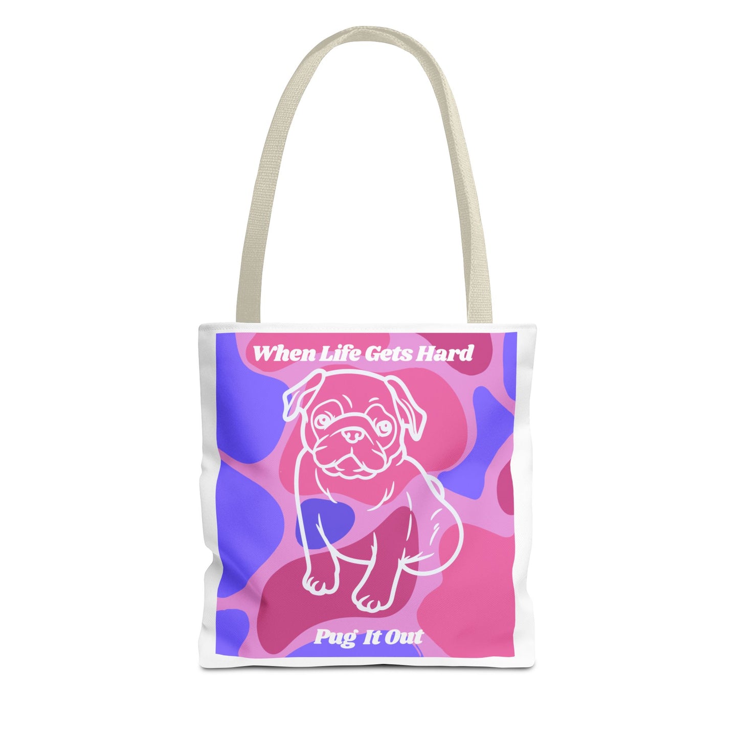 Charming Pug Tote Bag