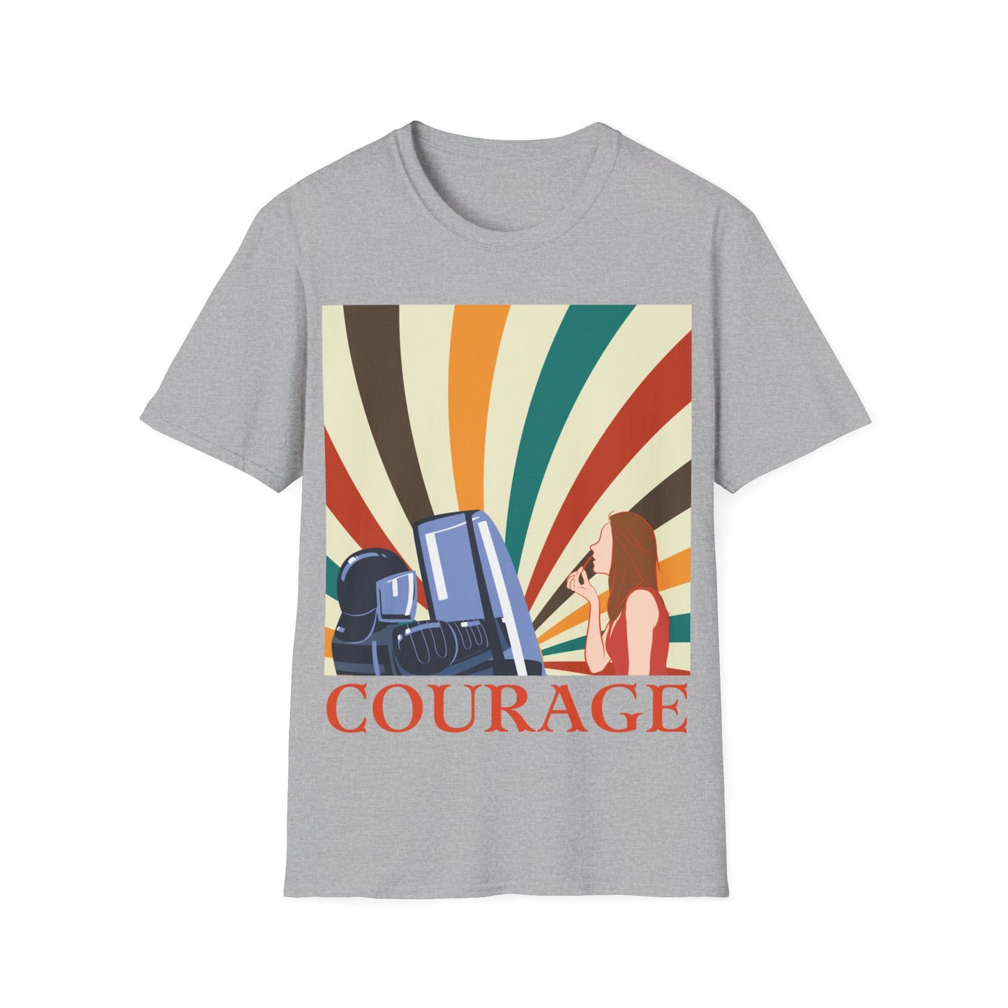 Courage Unisex Softstyle T-Shirt