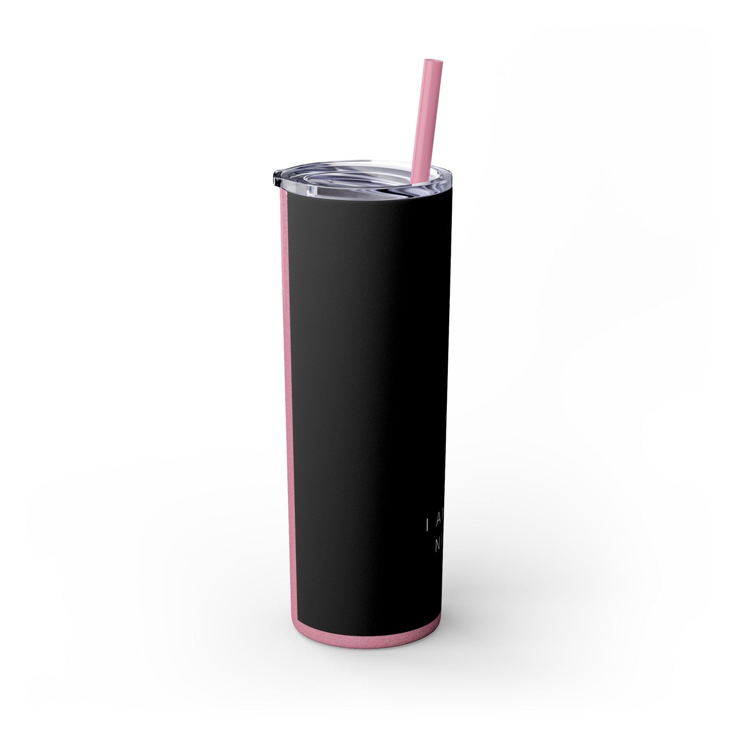 Black Cat Tumbler with Straw, 20oz