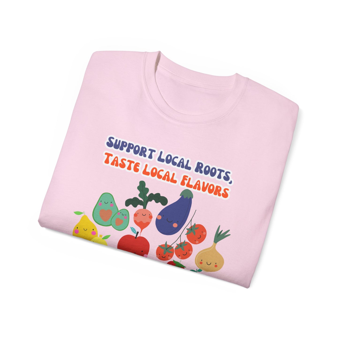 Local Roots Local Flavors Unisex Ultra Cotton Tee