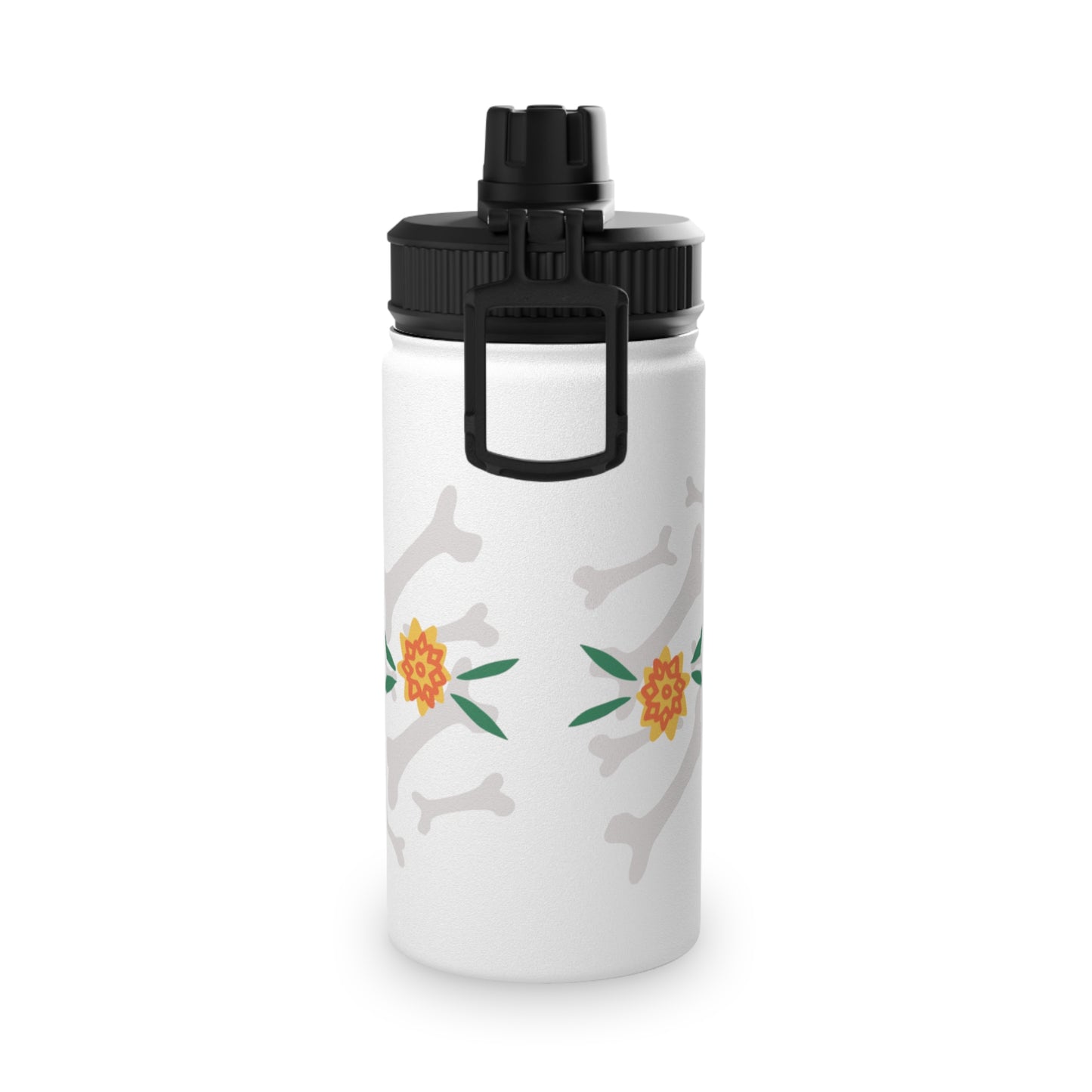 Dia de la Doggie Steel Water Bottle, Standard Lid EU