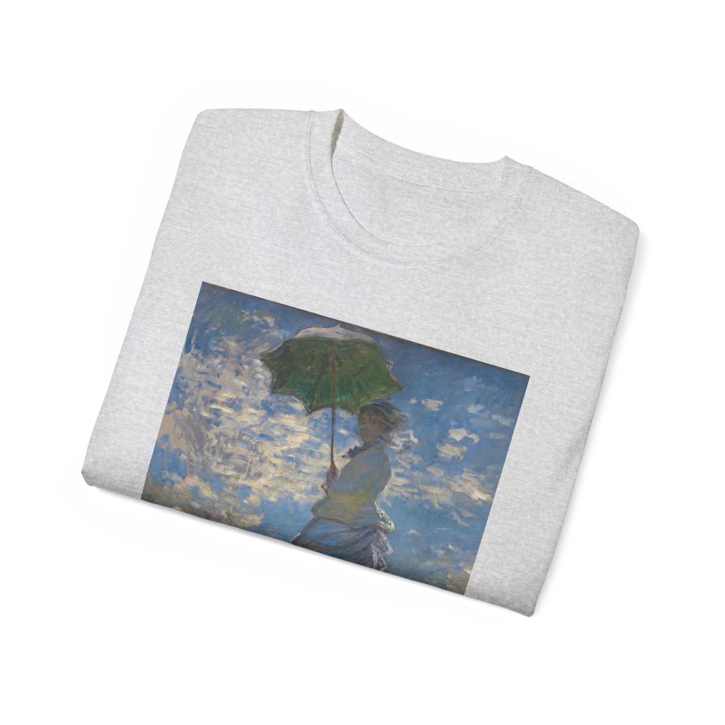 Ripped Claude Monet Madame Monet and Her Son or The Stroll 1875 Ultra Cotton Tee