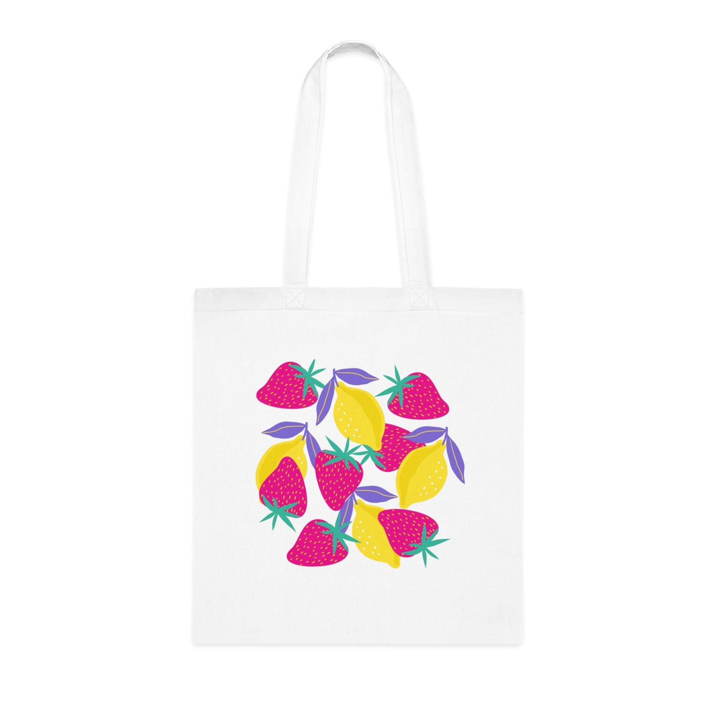 Lemons & Strawberries Tote Bag EU