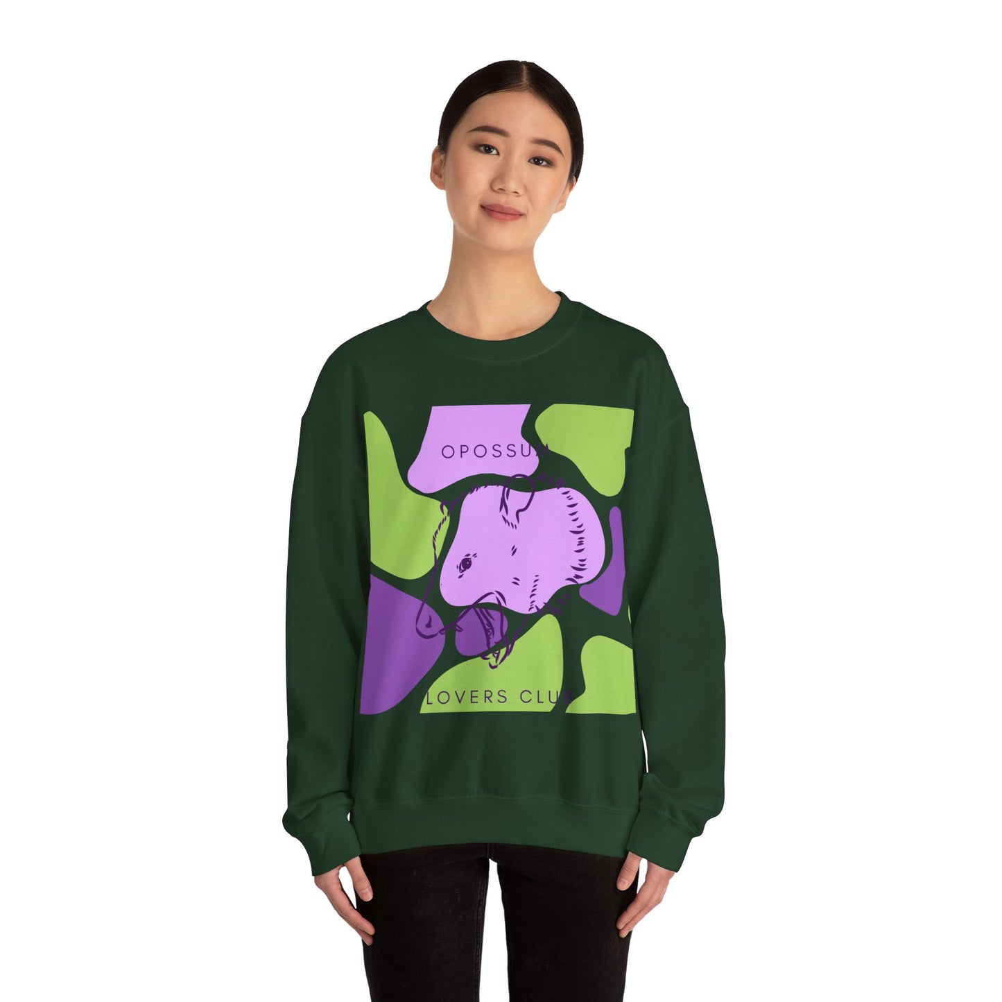 Opossum Lovers Club Unisex Heavy Blend™ Crewneck Sweatshirt EU