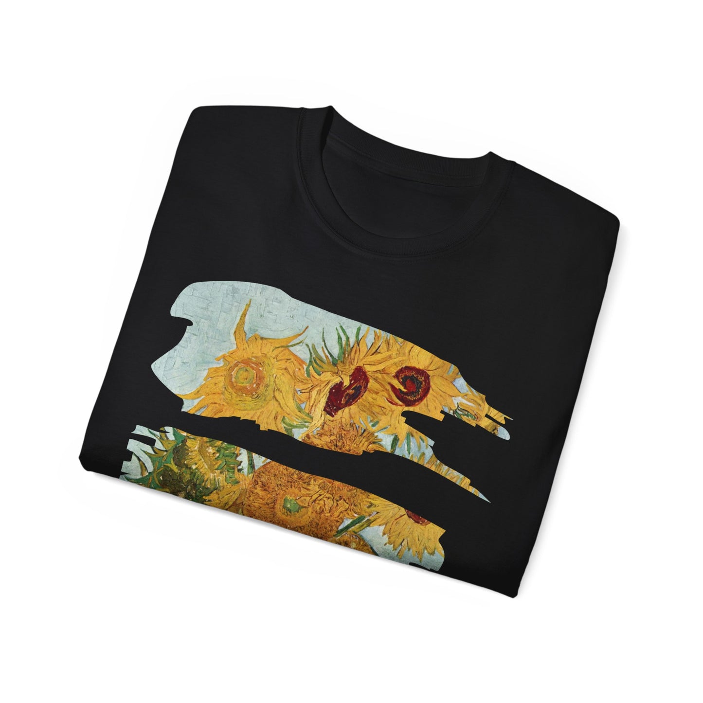 Brush Vincent Van Gogh, Sunflowers 1888-1889 Ultra Cotton Tee EU