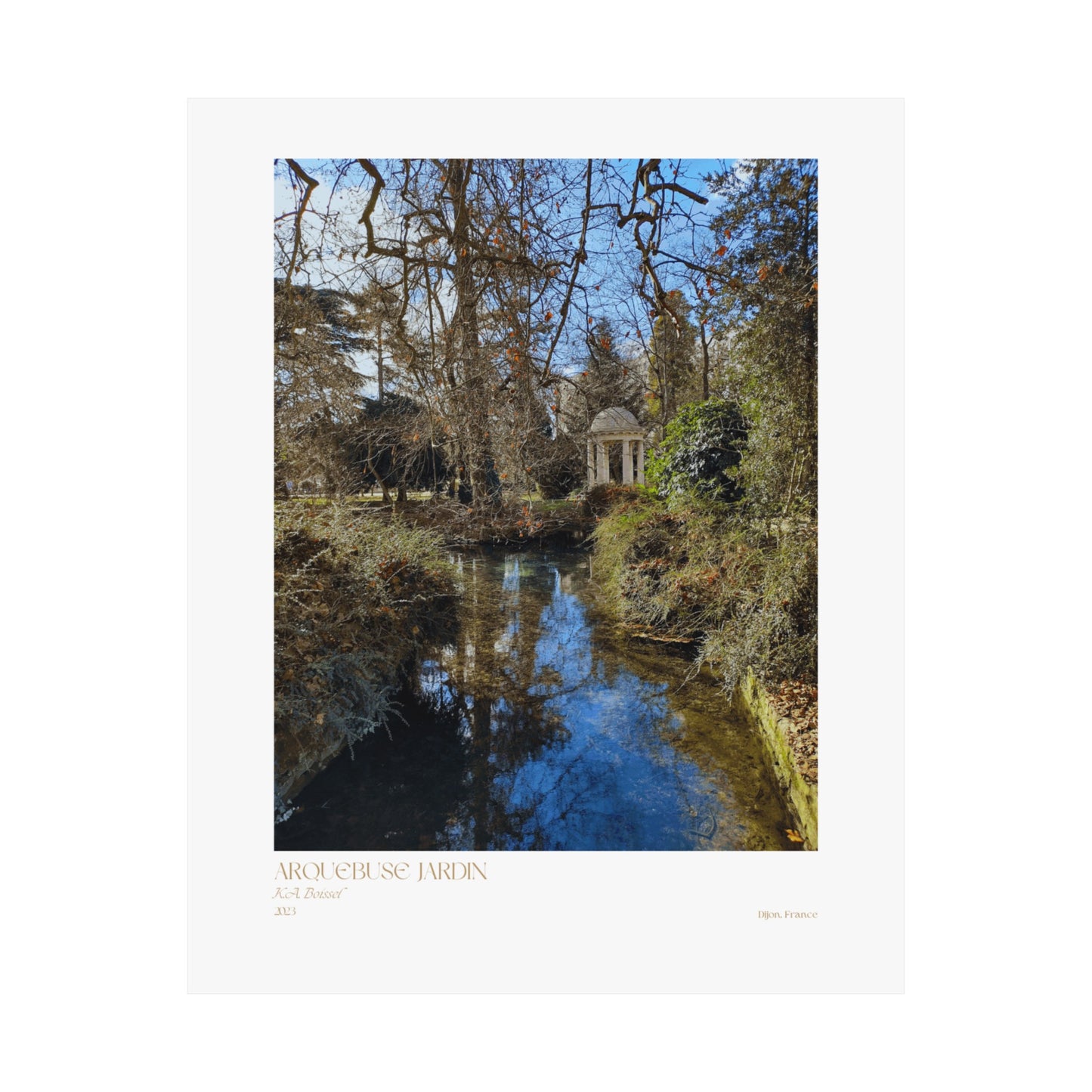 Arquebuse Jardin Photograph Vertical Posters